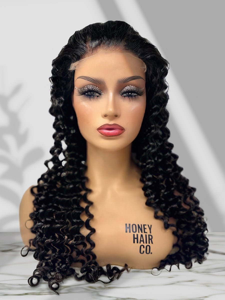5x5 HD Virgin Deep Wave Closure Wig - Natural Look, High Definition, 100% Human Hair for Everyday Wear & Special Occasions