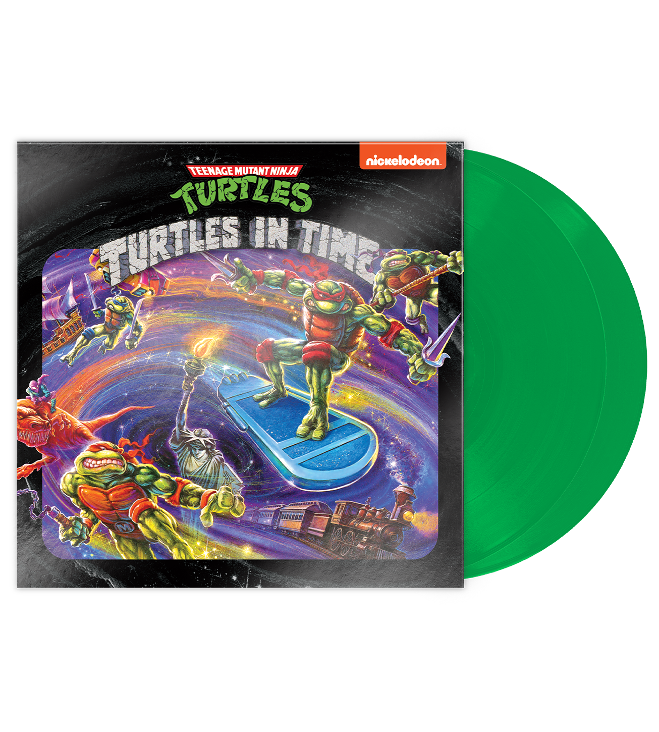 Teenage Mutant Ninja Turtles: Turtles in Time Vinyl Soundtrack | TMNT Retro Video Game Music | Perfect for Gaming Sessions & 90s Nostalgia Collectors
