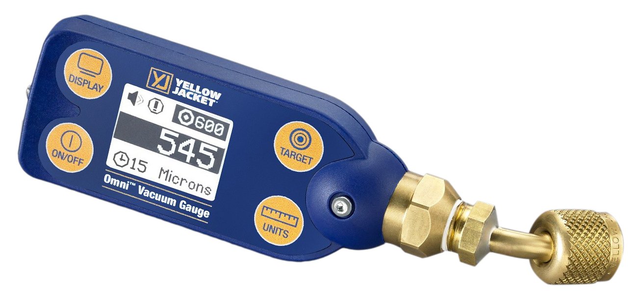 YELLOW JACKET 69020 Omni Digital Vacuum Gauge with 1/4