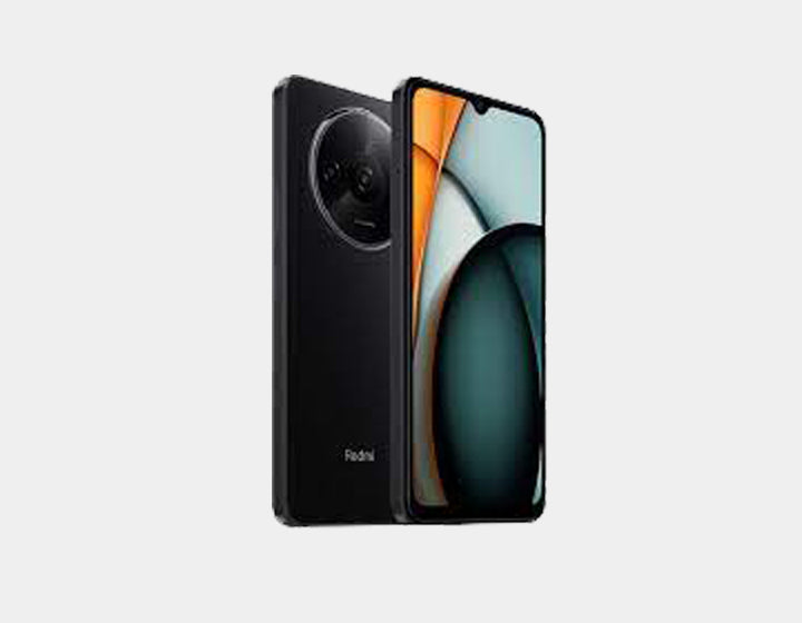Xiaomi Redmi A3 4G Smartphone - 128GB ROM, 4GB RAM, Dual SIM, GSM Unlocked (Black) - Perfect for Travel, Business & Everyday Use