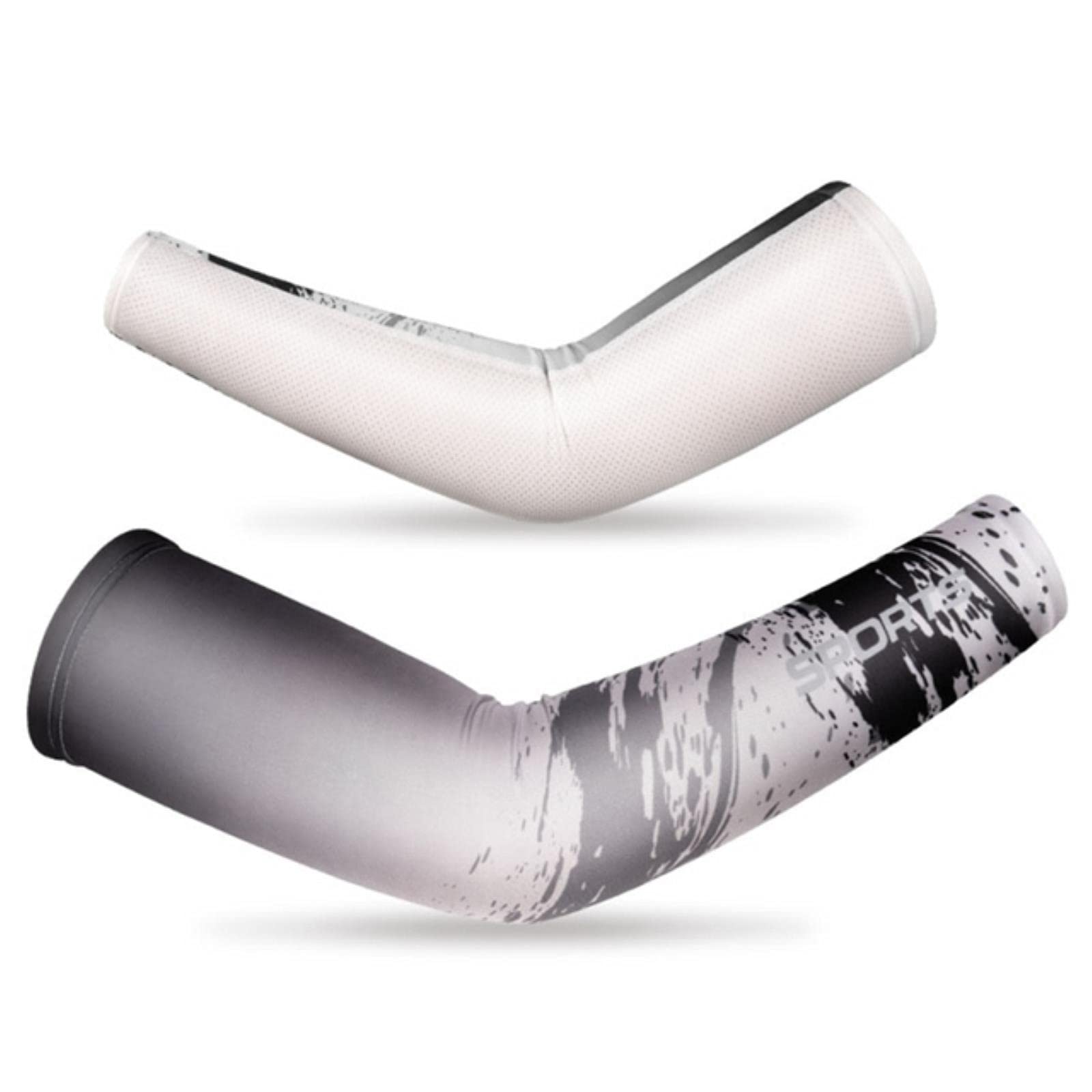 Men's UV Protection Arm Sleeves for Cycling & Running - Breathable Sun Protective Cuff Covers & Arm Warmers - Perfect for Outdoor Sports, Workouts, and Summer Activities