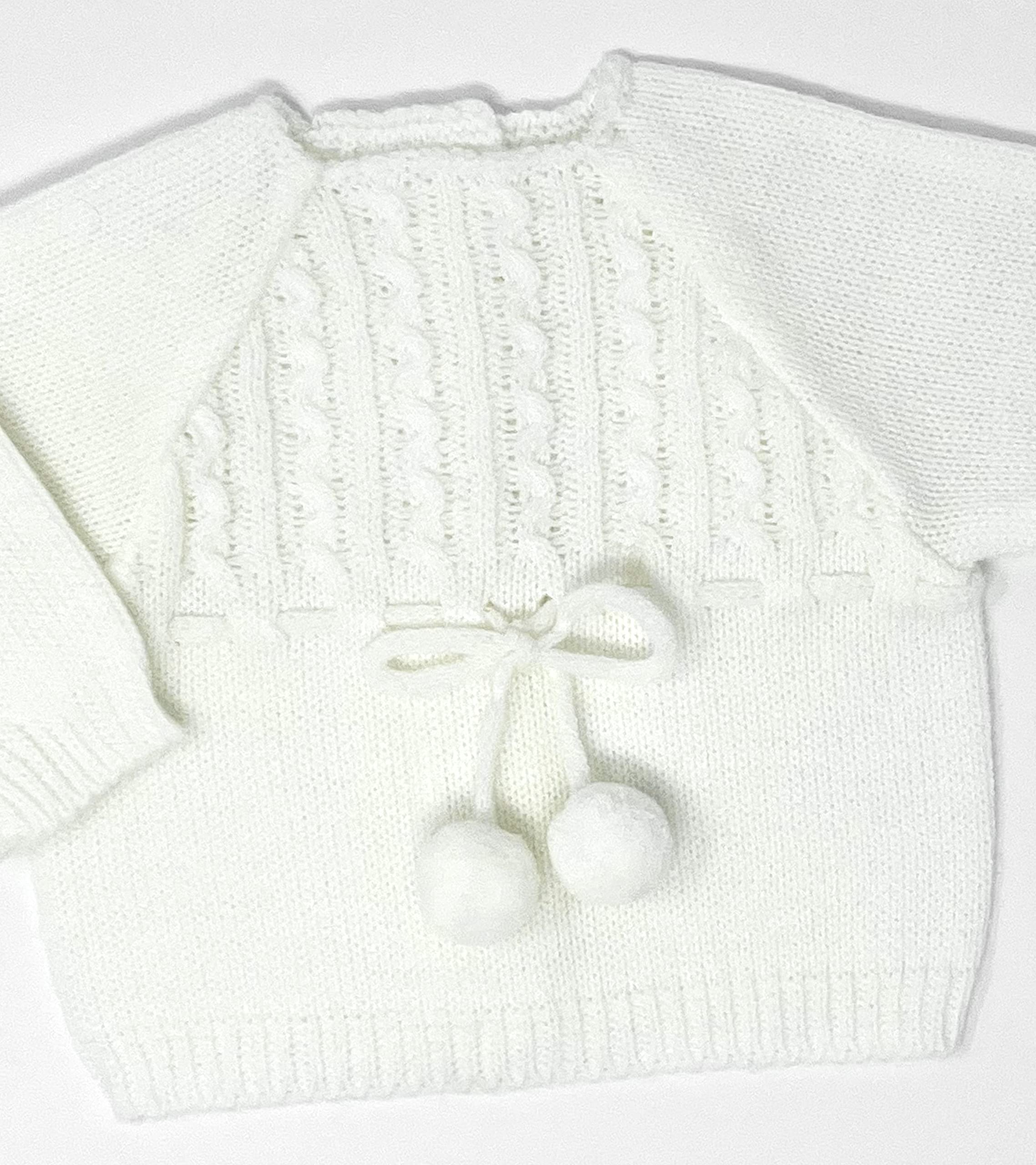 Newborn Baby Knitted Clothes Set - Soft Cotton Coming Home Outfit for Boys & Girls | Perfect for Hospital Photos, Christening & First Birthday