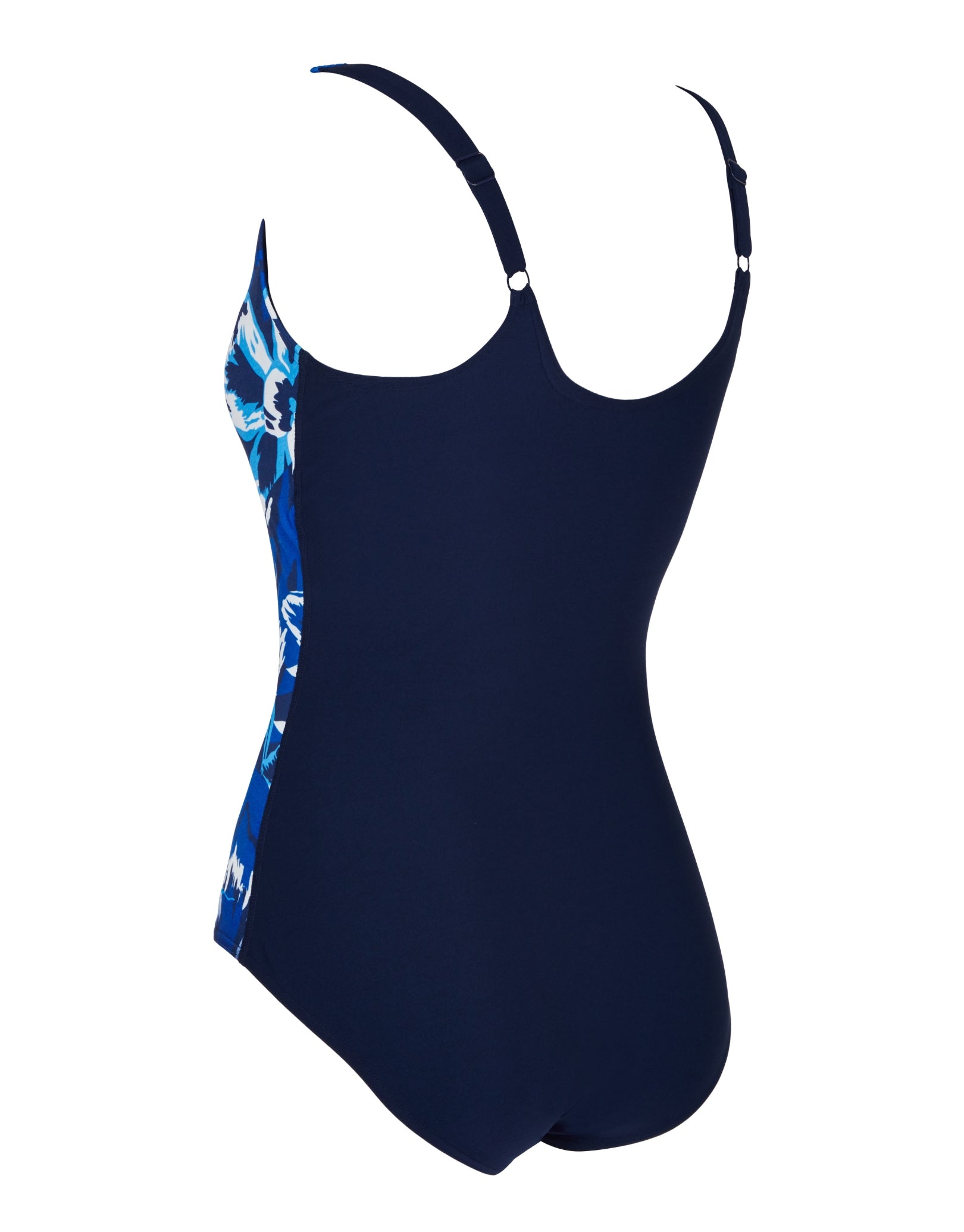 Sapphire Adjustable Scoopback Swimsuit for Women - Navy Blue One Piece Bathing Suit | Beach, Pool & Vacation Swimwear