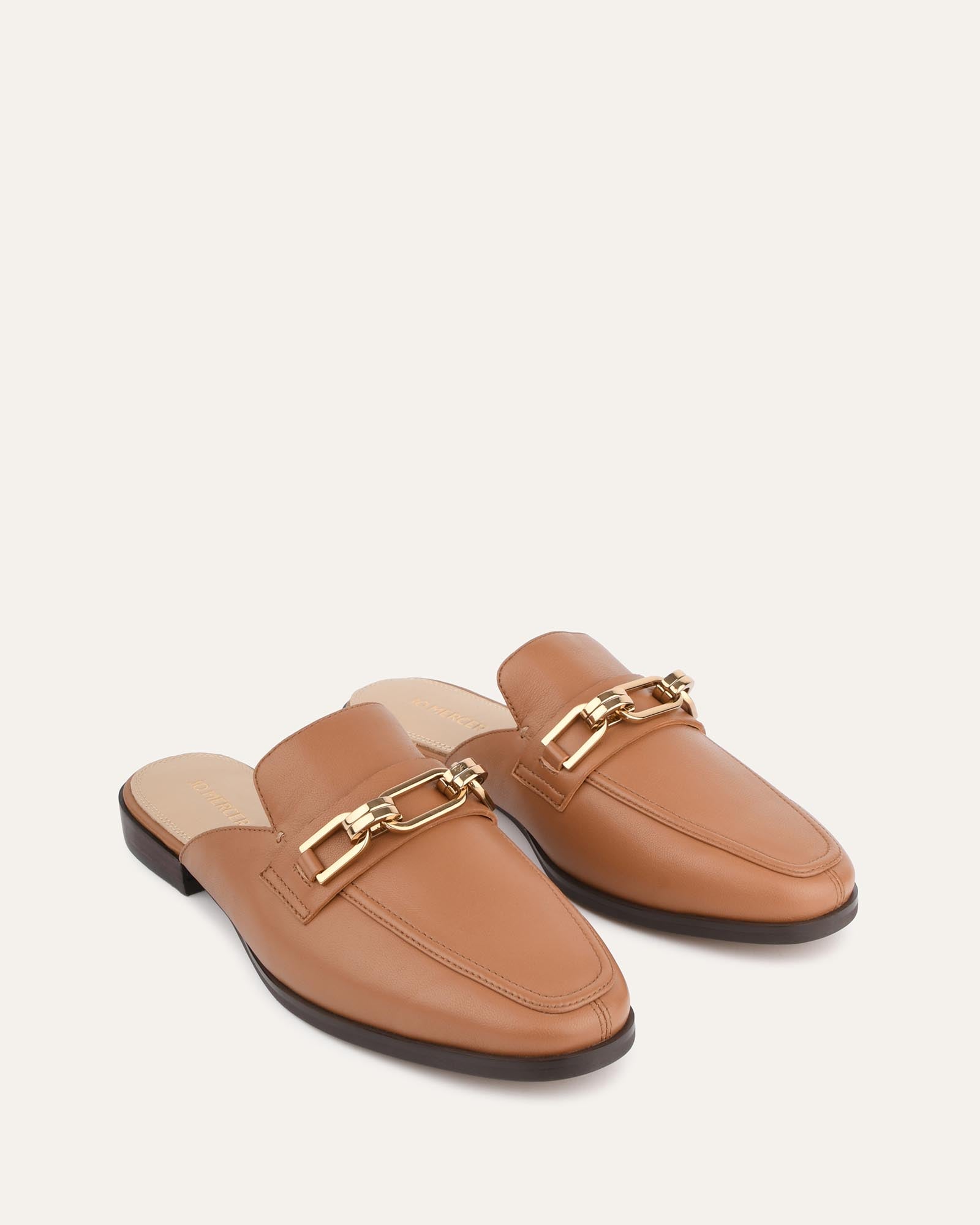 REIGN Genuine Leather Loafers for Men - True Tan Slip-On Dress Shoes - Comfortable & Stylish for Business, Casual & Office Wear