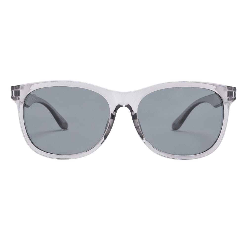 Marsquest Momentum Sunglasses - Crystal Black & Charcoal Polarized Lenses for Men & Women | UV Protection, Lightweight & Stylish for Driving, Running, Beach & Outdoor Activities