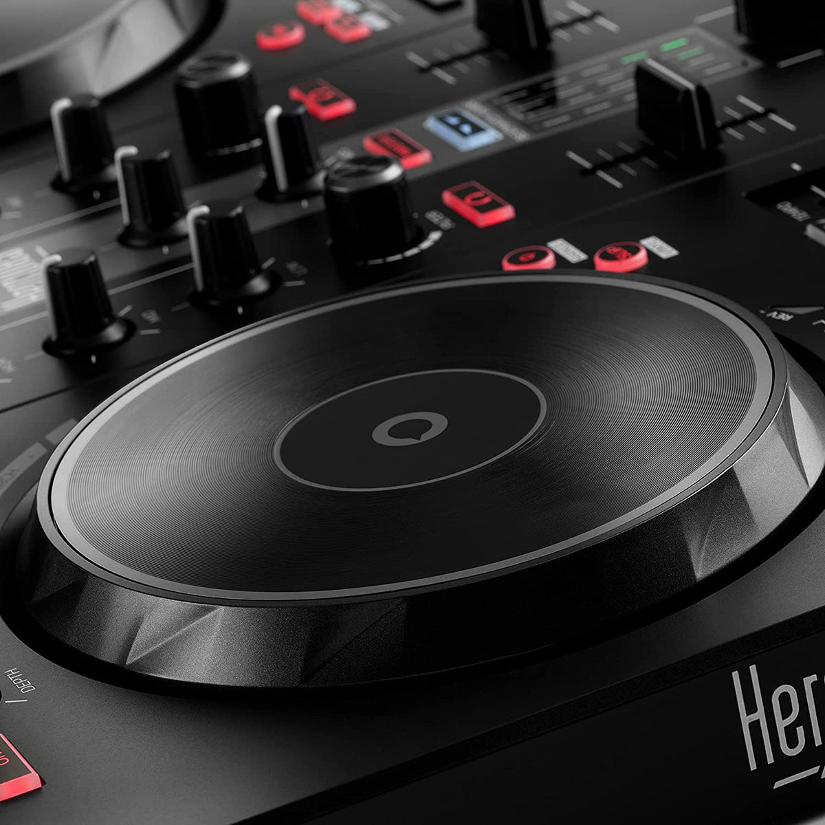 Hercules DJControl Inpulse 300 Professional DJ Controller - USB Mixer for Serato DJ Lite | Perfect for Home Studios, Clubs & Live Performances