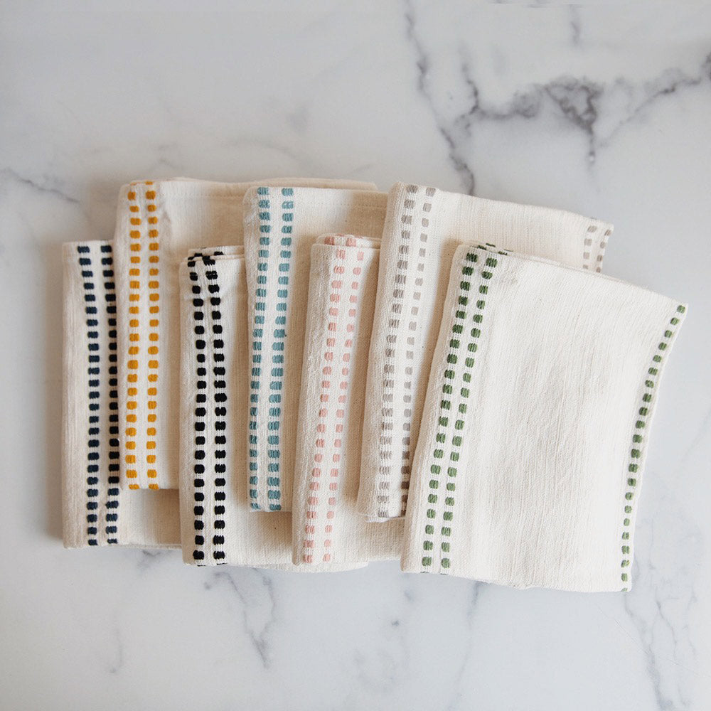Premium Cotton Piper Tea Towels - Absorbent & Quick-Drying Kitchen Towels for Dishes, Hands & Countertops | Ideal for Cooking, Baking & Everyday Kitchen Use