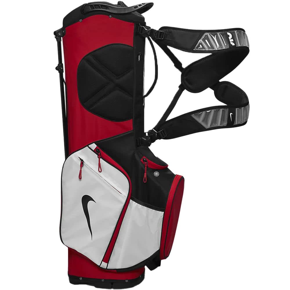 Nike Air Hybrid 2 Golf Bag - Lightweight Stand Bag with 5-Way Divider | Perfect for Golfers & Travel | Durable Water-Resistant Design for Course & Driving Range Use