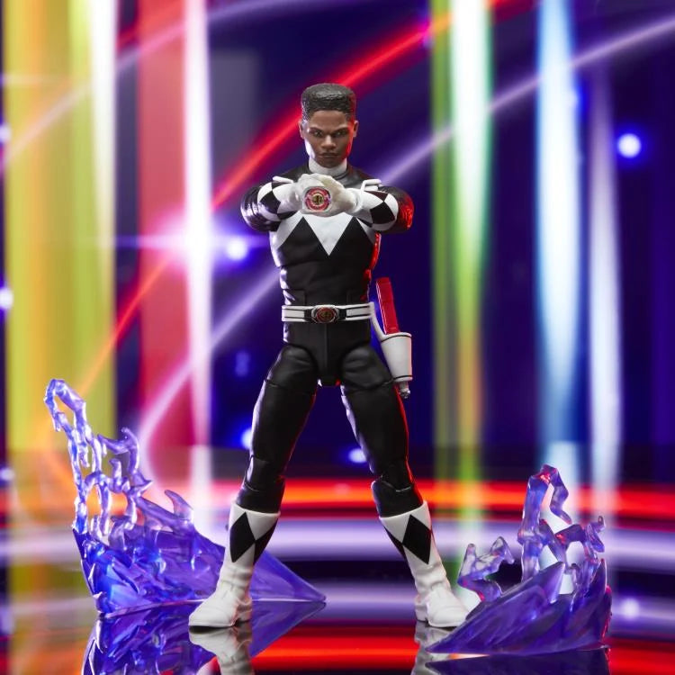 Mighty Morphin Power Rangers Lightning Collection Remastered Black Ranger Action Figure - Collectible Toy for Fans, Display & Play | Perfect for Home Decor, Gifts & Role-Playing Scenes