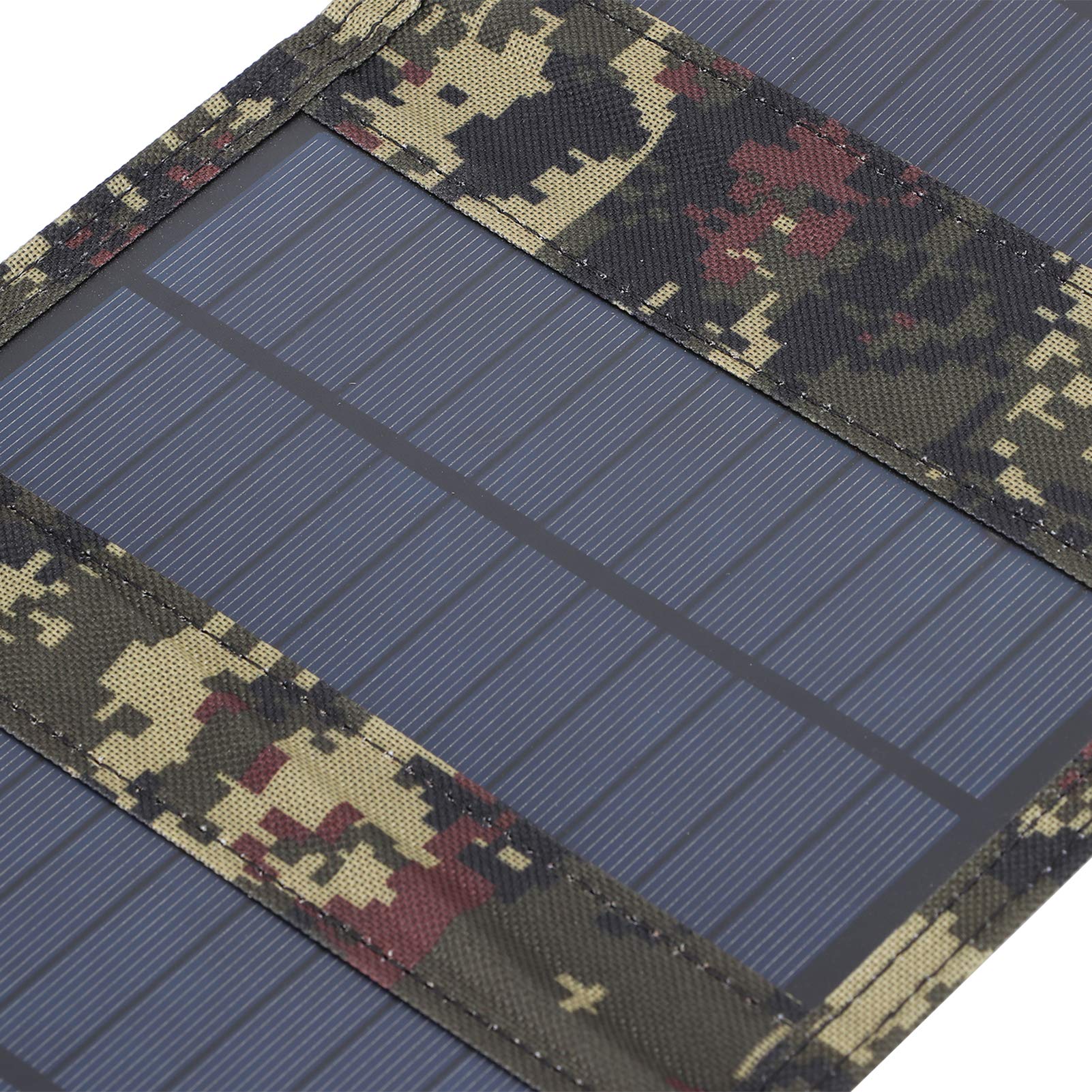 20W Solar Power Bank with Portable Solar Panel Charger | USB Phone Charger for iPhone Android | 2 Clip Hooks for RV Camping Hiking Backpacking | Waterproof Outdoor Solar Charger for Emergency Power