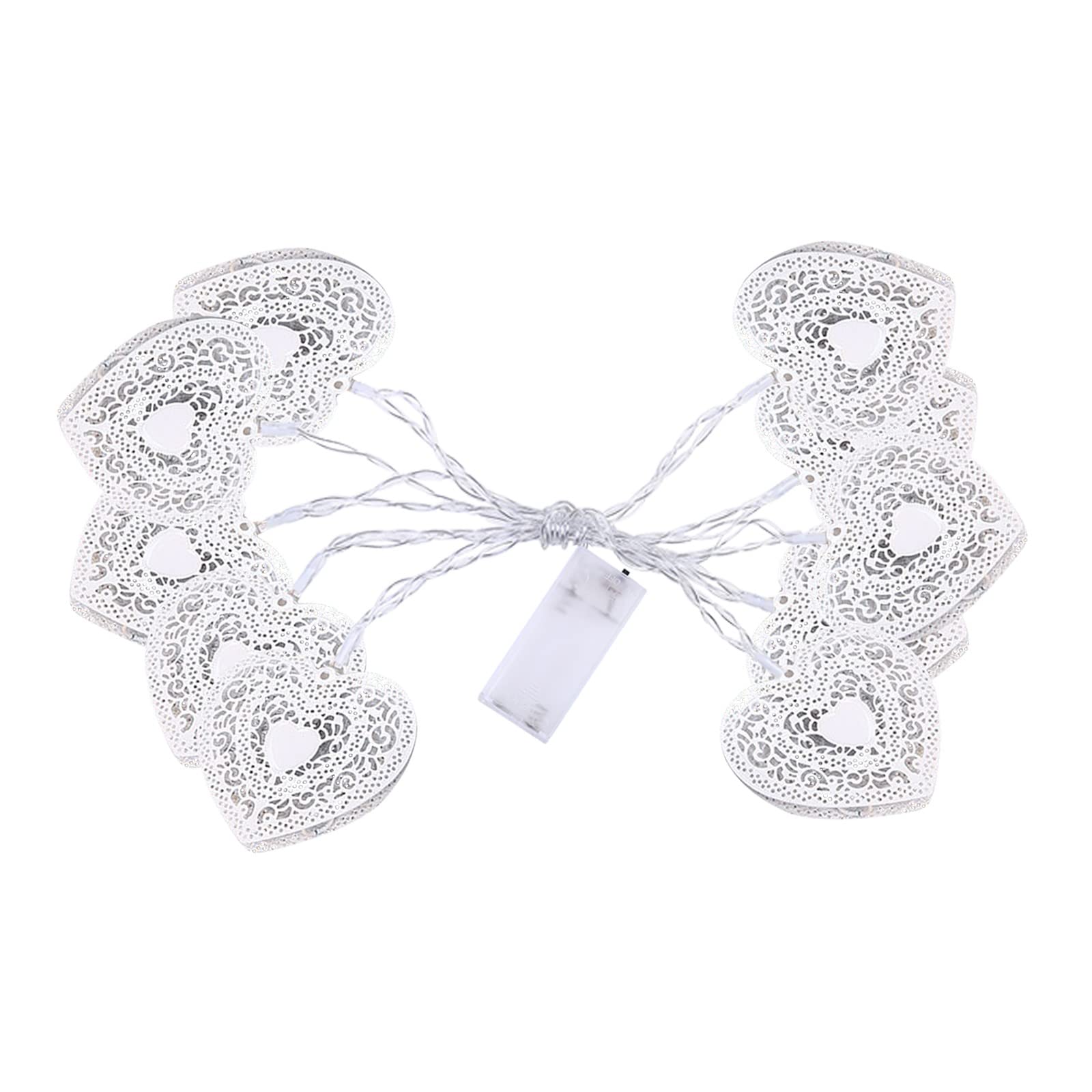 Romantic LED Fairy String Lights for Valentine's Day - Flexible Mini Lights for Window Curtain Decor, Wedding, Party, Home, Garden, Bedroom (Indoor/Outdoor Use) - Perfect for Couples, Lovers & Wall Decorations