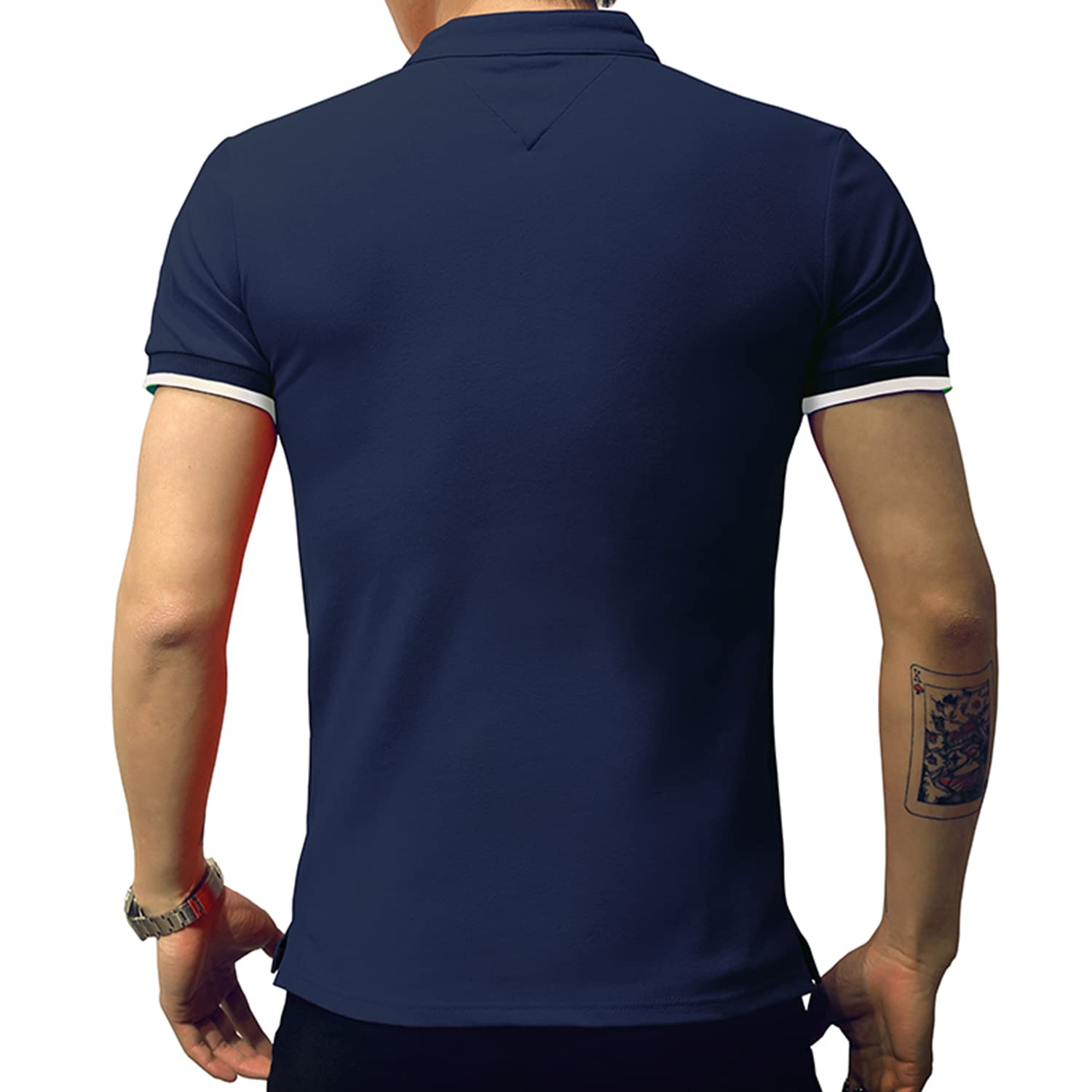 LOGEEYAR Men's Fashion Polo Henley Shirts - Slim Fit Short & Long Sleeve Casual Cotton T-Shirts for Men | Perfect for Office, Golf & Summer Outings
