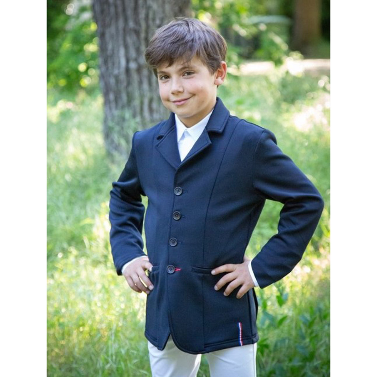 Jump'in Boys' Competition Jacket – Lightweight Waterproof Track Jacket for Running & Outdoor Sports – Perfect for School Events & Athletic Training