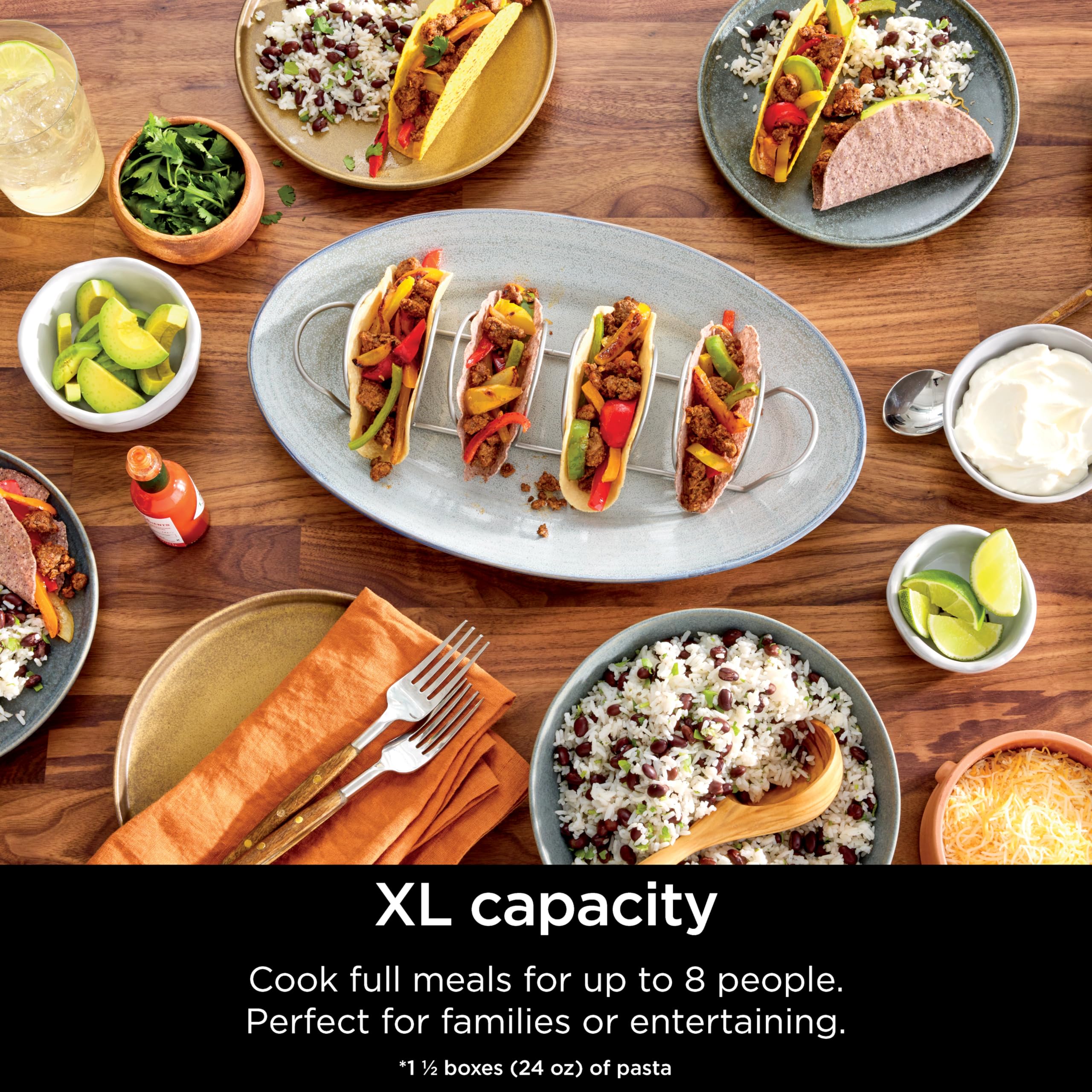 Ninja Combi All-in-One Multicooker 14-in-1 Functions - Air Fryer, Oven, Slow Cooker, Bake, Roast & More | 15-Minute Meals | Includes 3 Stainless Steel Accessories | Perfect for Quick Family Dinners, Meal Prep & Healthy Cooking
