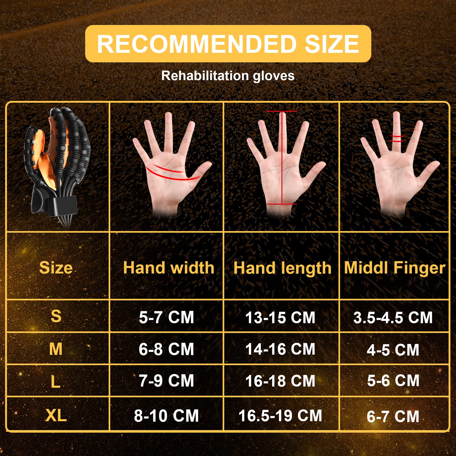 Upgraded Hand Rehabilitation Robot Gloves for Stroke Patients - Hand Therapy Equipment & Function Recovery Device - Hand Massager for Training & Mobility Improvement - Ideal for Post-Stroke Recovery & Physical Therapy at Home