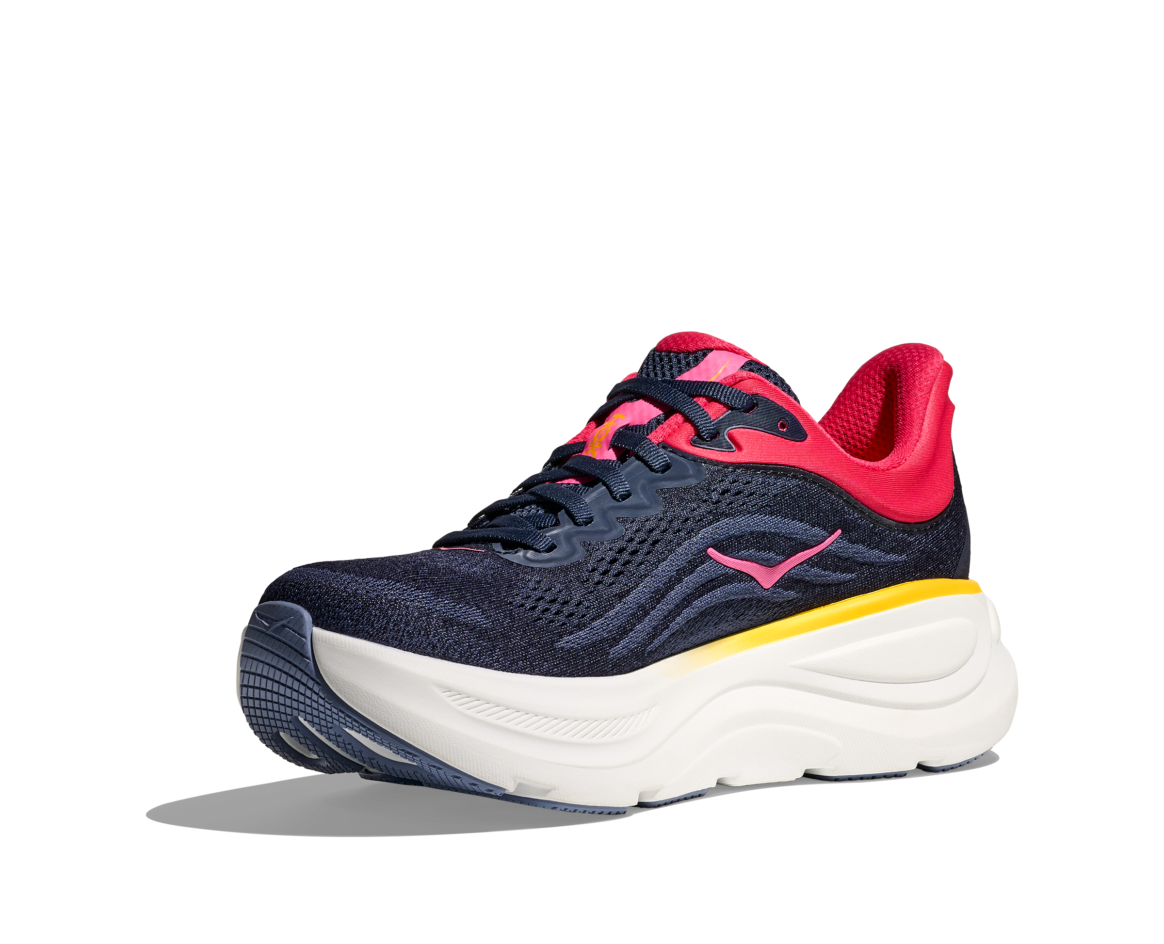Hoka Women's Bondi 9 Running Shoes - VLD Varsity Navy/Nautical Dust - Cushioned Road Running Sneakers for Women - Perfect for Jogging, Walking & Everyday Comfort