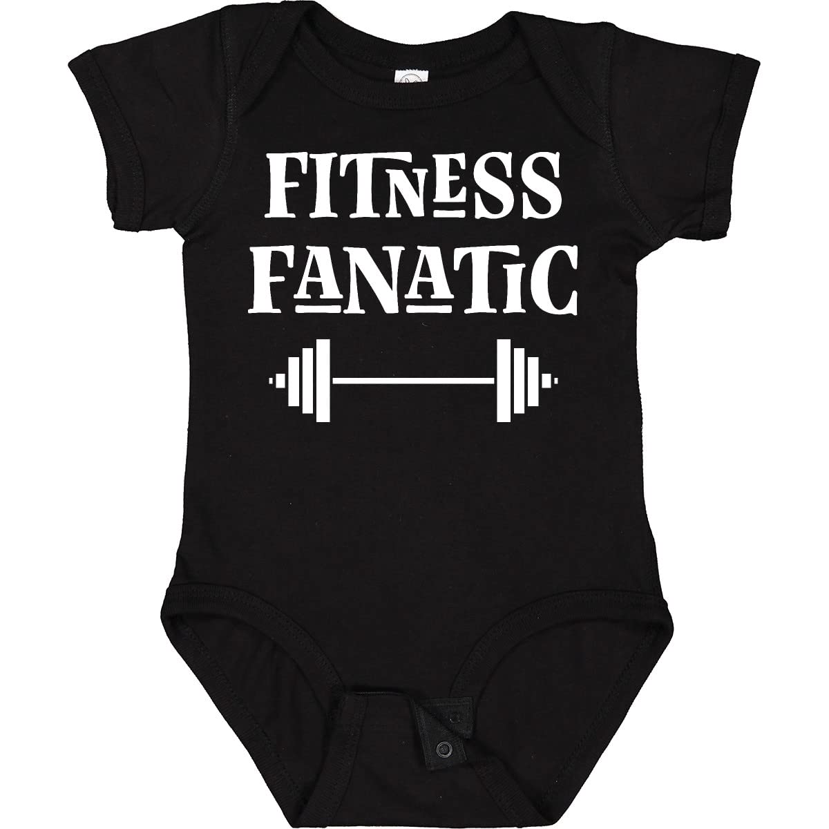 Inktastic Gym Gift Fitness Fanatic Baby Bodysuit - Cute Workout Outfit for Active Babies & Toddlers - Perfect for Gym Daycare, Playdates & Fitness-Themed Photoshoots