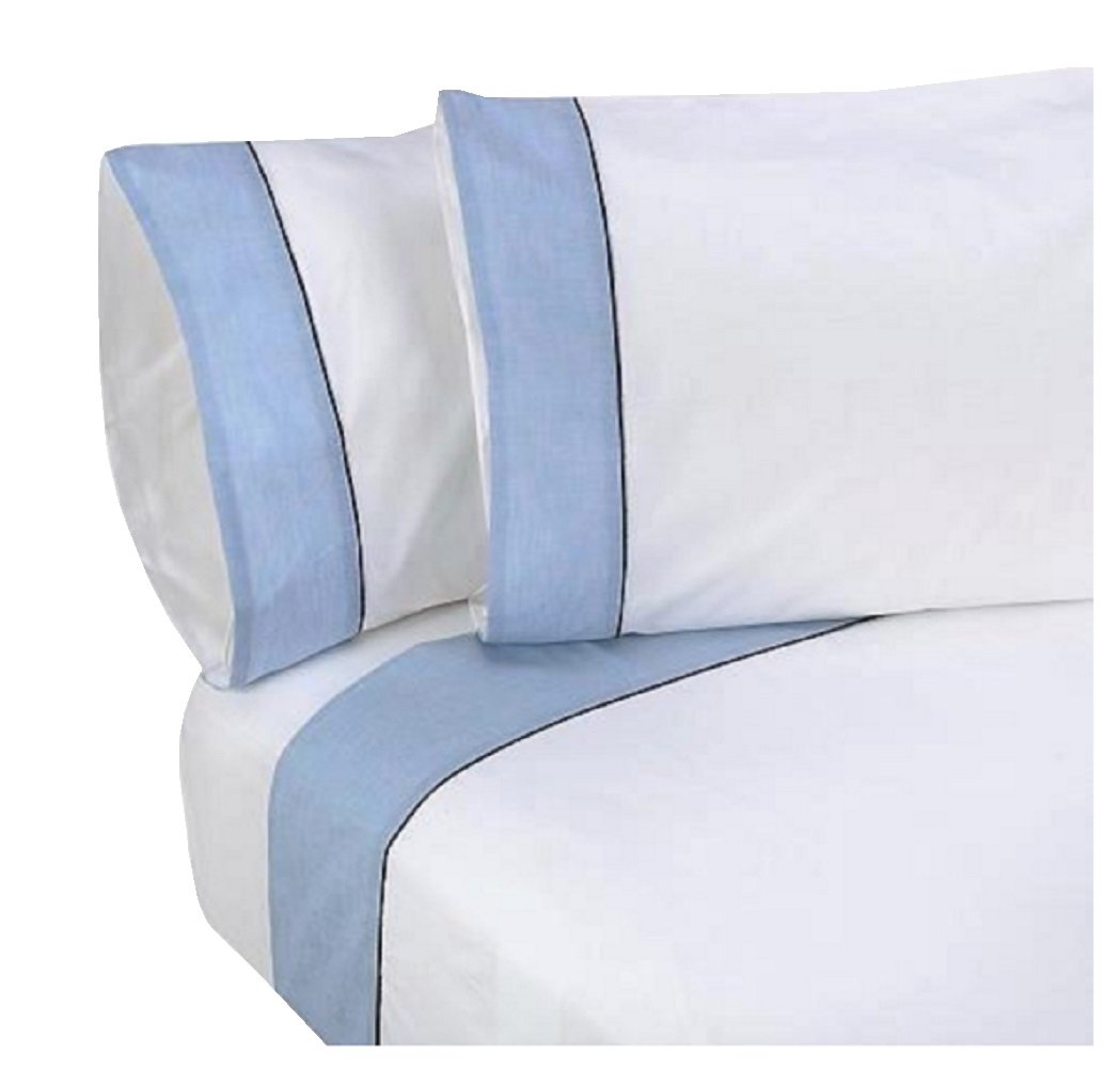 Pem America Catch a Wave Queen Sheet Set - Soft Coastal Themed Bedding for Beach House, Guest Room & Vacation Homes