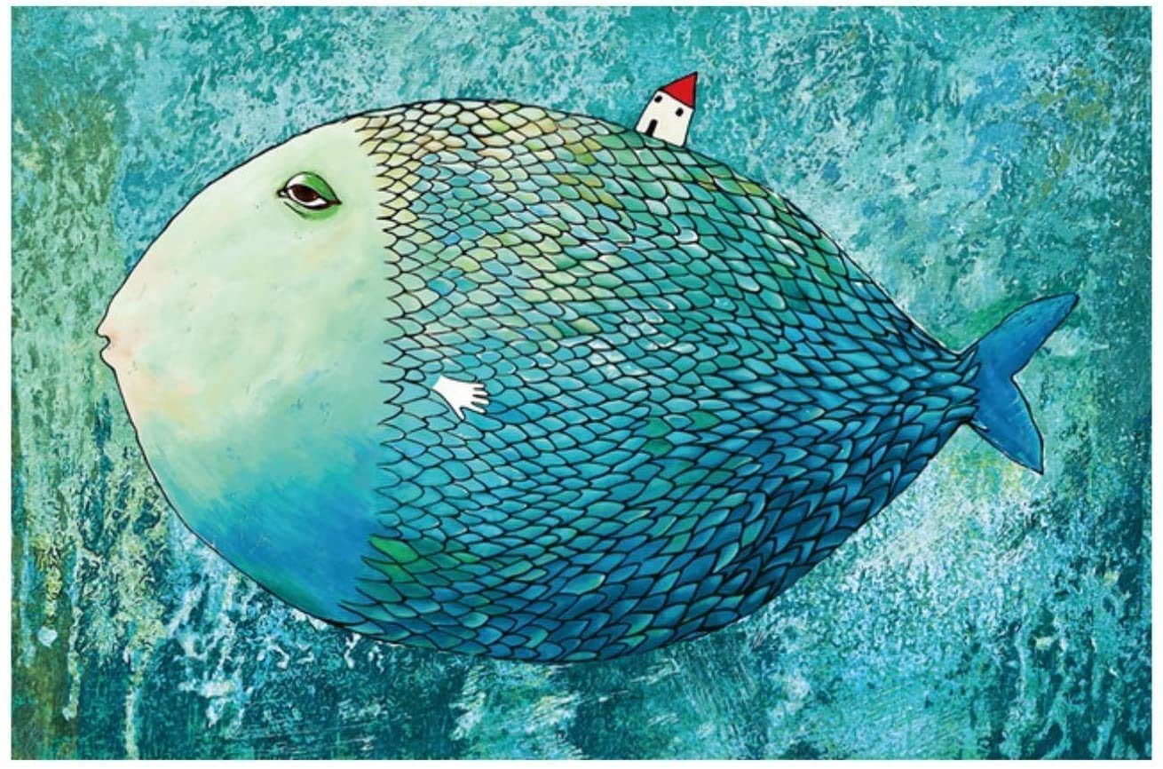 1000-Piece Fish Jigsaw Puzzle for Adults - Educational & Home Decor Gift