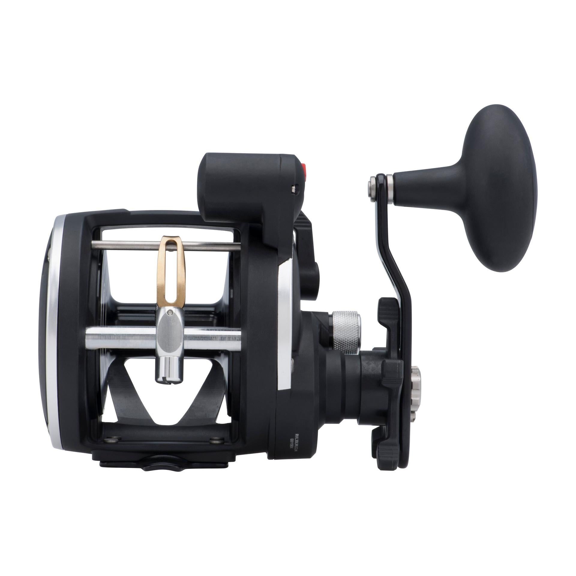 Rival™ Level Wind Conventional Fishing Reel - Smooth Casting & Retrieval for Saltwater & Freshwater Angling