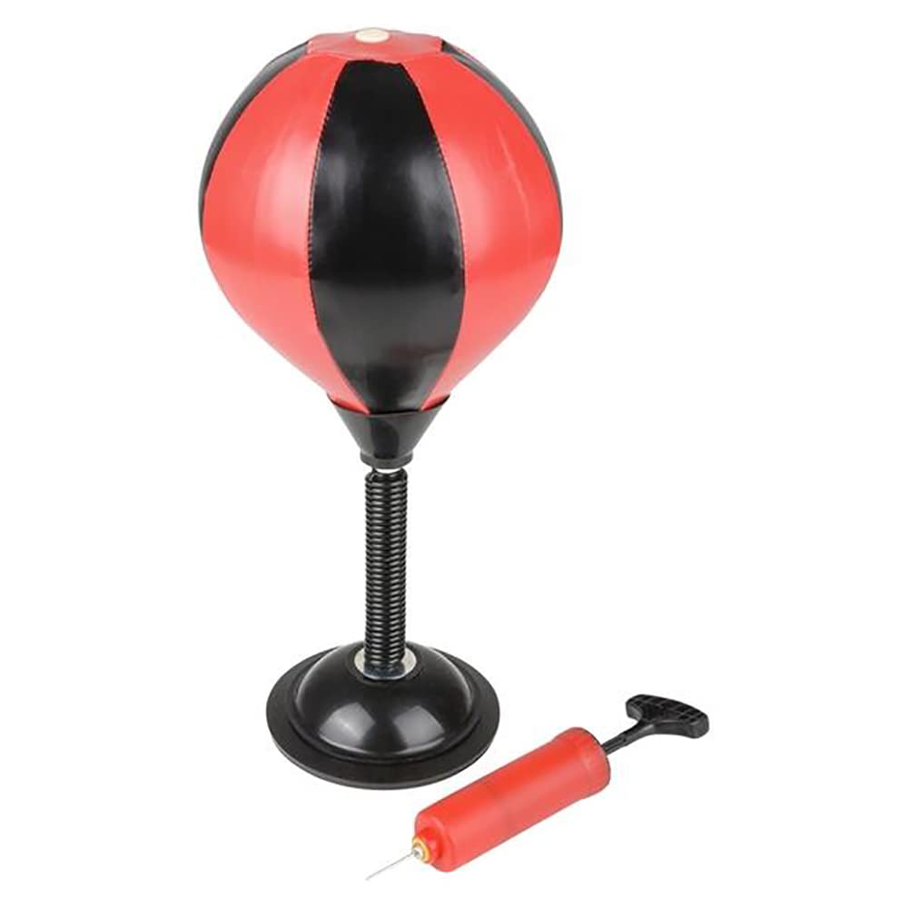 Desktop Punching Bag for Stress Relief, Fun Table Top Games for Kids, Junior Beginner Party Favors for Birthday Celebrations and Office Desk Decor