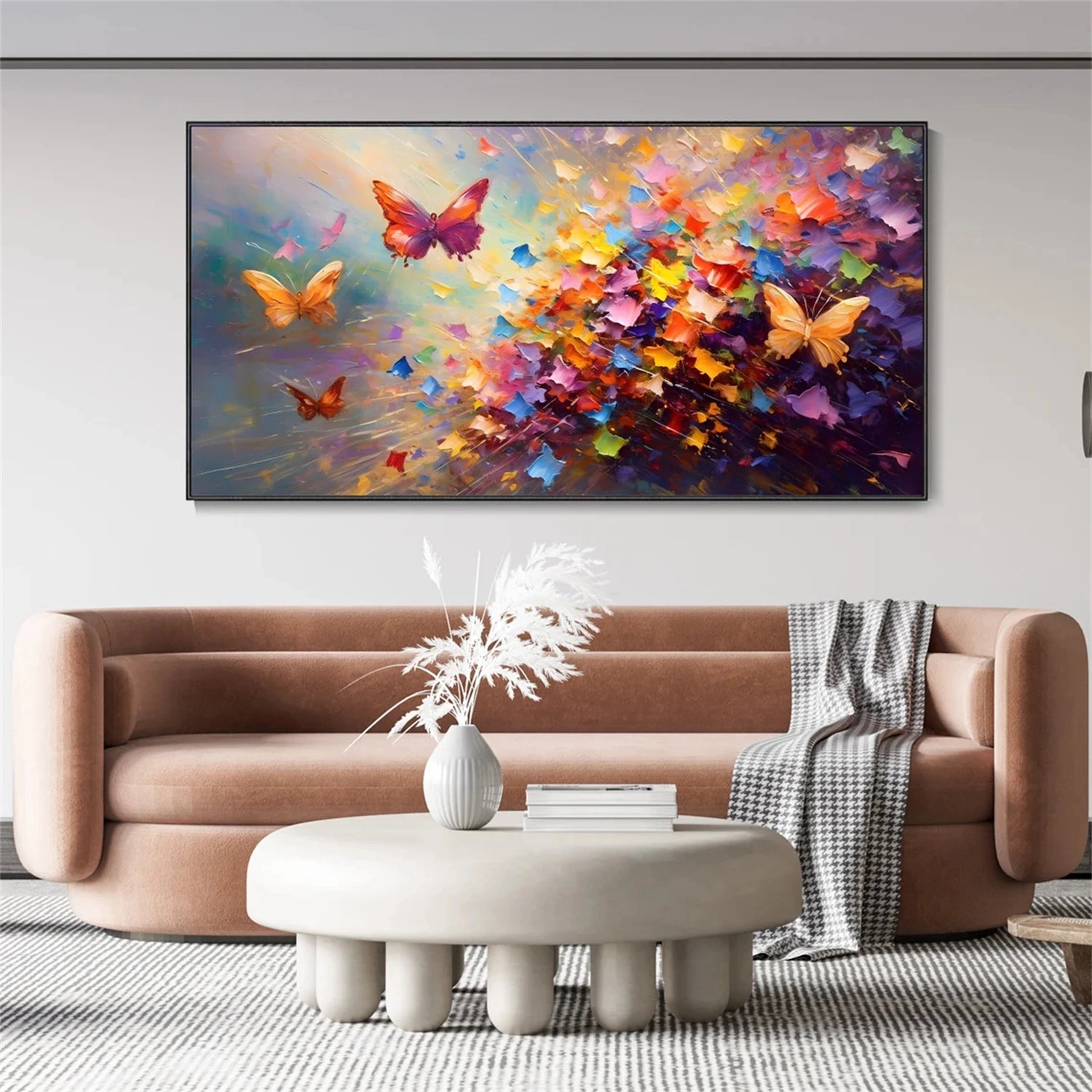 Animal Art Painting #AP098 - Handmade Canvas Wall Decor for Living Room, Bedroom & Office | Wildlife & Nature Inspired Artwork