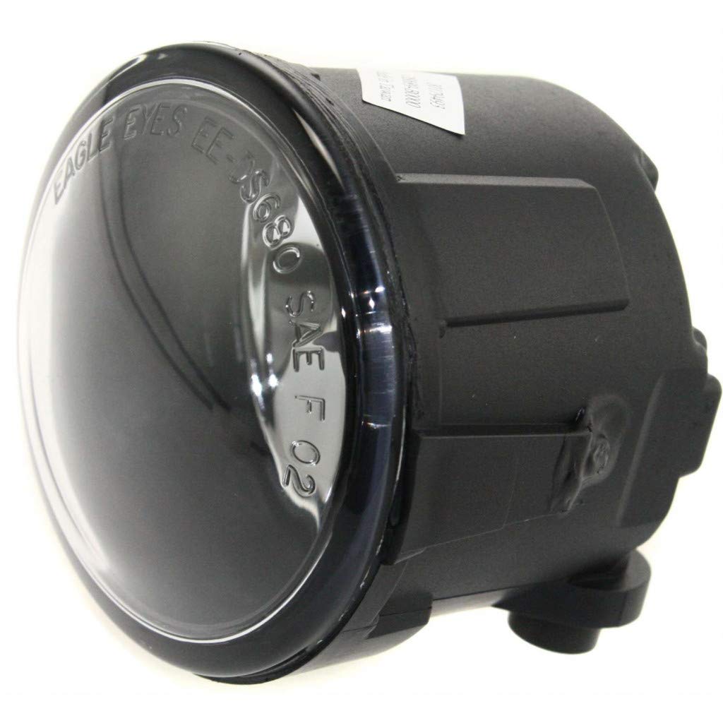 Infiniti G25 Fog Light Assembly 2011-2012 Passenger Side with Bulbs - DOT Certified Replacement for NI2590103 & B6150-89928 | Perfect for Night Driving and Foggy Conditions