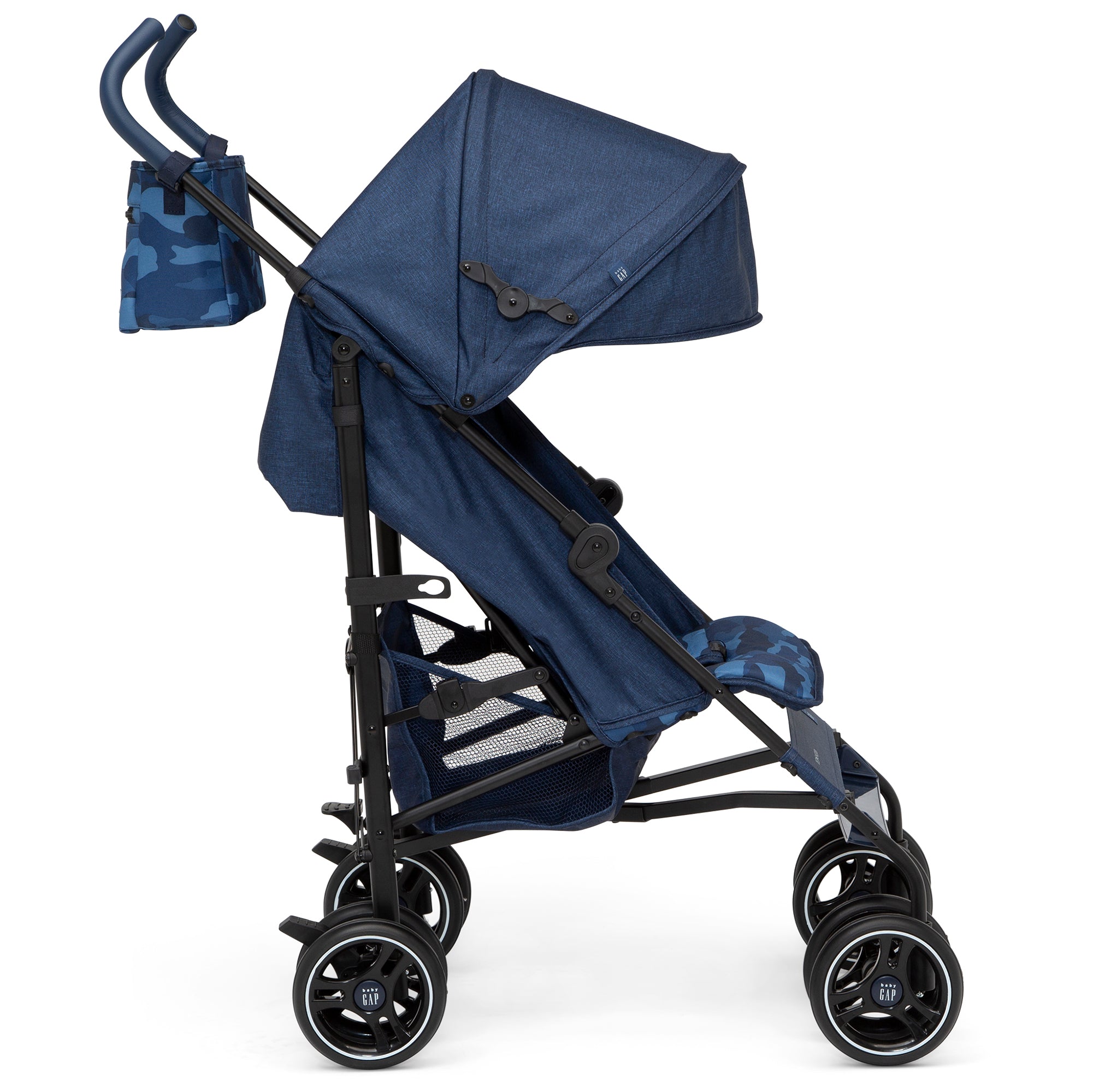 BabyGap Classic Stroller - Lightweight Compact Baby Stroller with Adjustable Canopy | Perfect for Travel, Shopping & Everyday Use