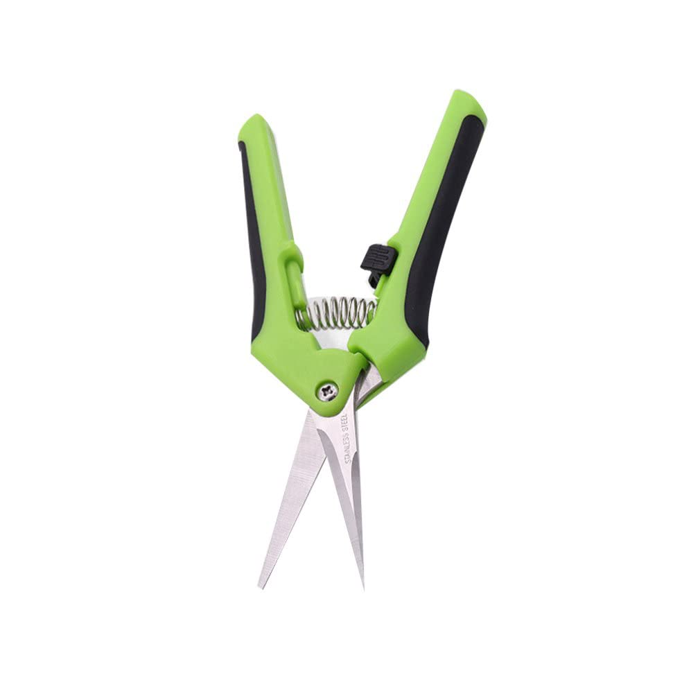 Lightweight Garden Shears - Stainless Steel Pruning Scissors for Fruit Picking, Trimming & Gardening | Durable Ergonomic Design for Easy Cutting