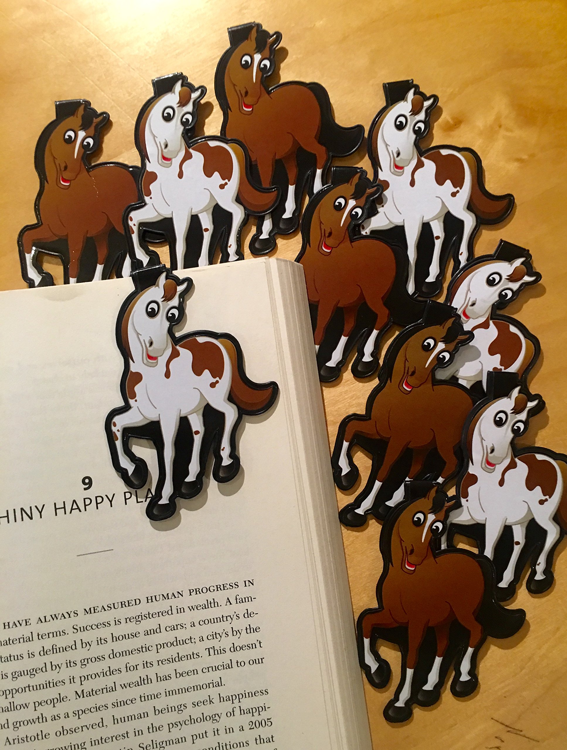 Bear Bookmarks Set of 10 - Cute Animal Bookmarkers for Kids & Adults - Perfect for Reading, Gifts, and School Supplies