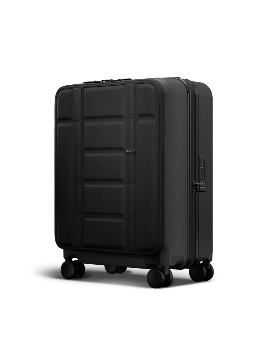 Db Framework Front Access Carry On Luggage - Lightweight Expandable Suitcase for Business Travel & Weekend Getaways (TSA Approved, USB Charging Port) - Perfect for Airplane Cabins & Quick Business Trips