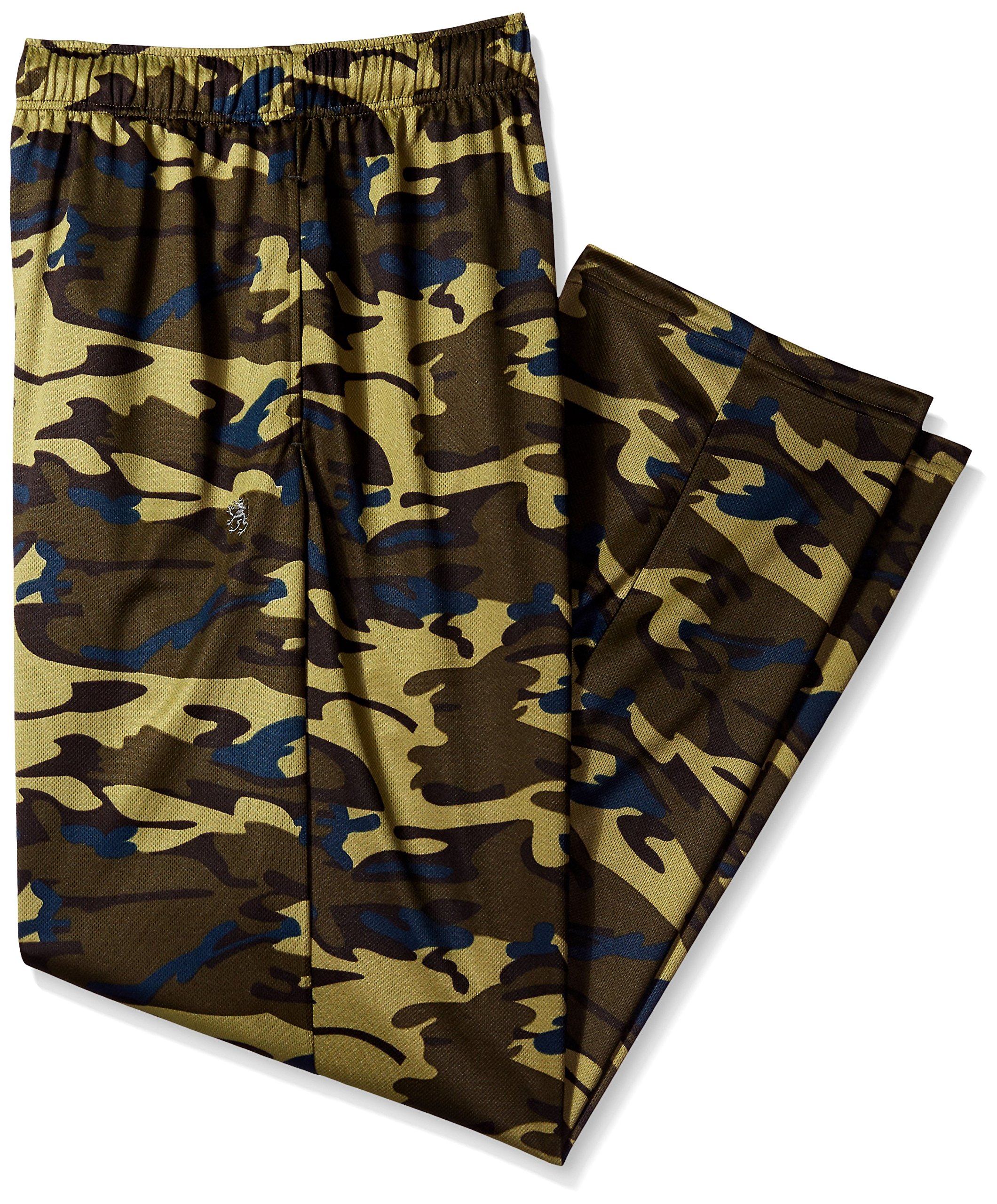 Vintage by Majestic International Men's Big and Tall Camo Athletic Jogger Pants with Drawstring Waist - Comfortable Lounge & Workout Pants for Casual Wear, Gym, and Outdoor Activities