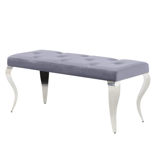 Gray Cushion-sliver Leg
