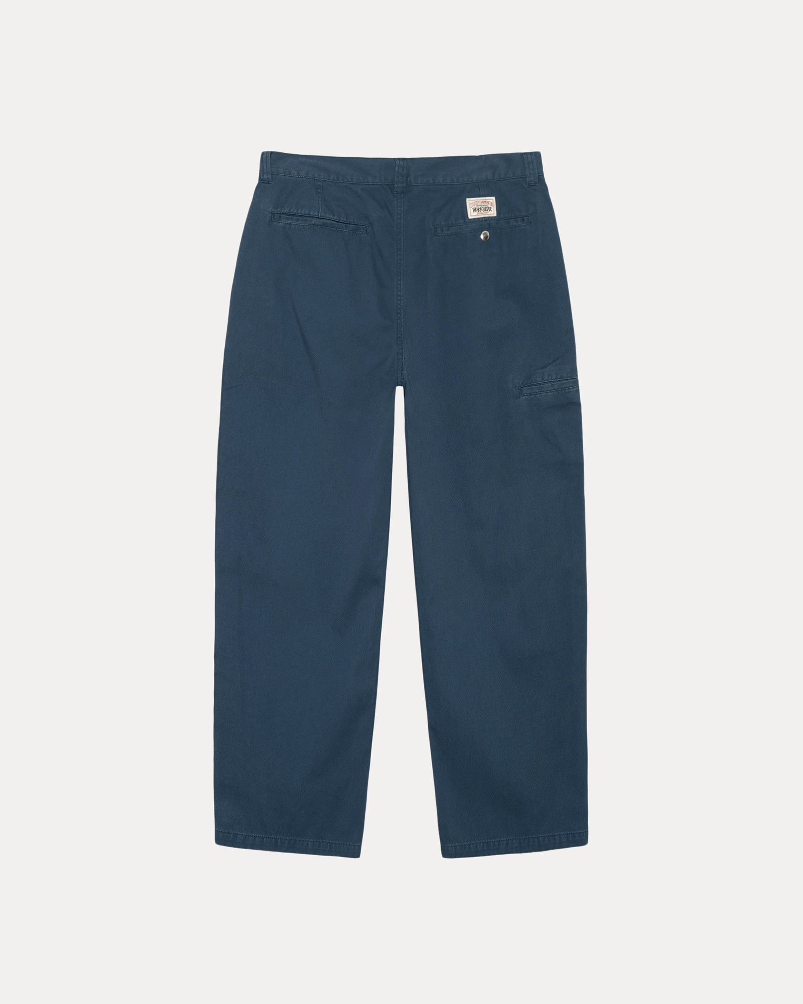 116625 Men's Chino Work Pants Navy Blue - Durable & Comfortable Office & Casual Wear for Professionals