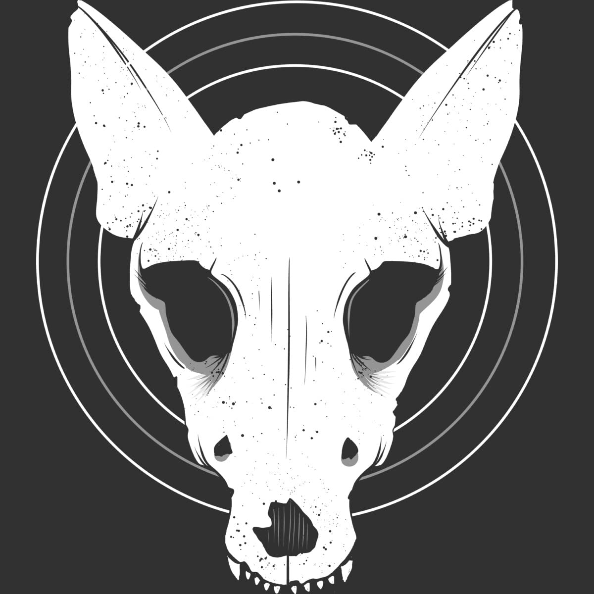 Design By Humans Men's Dead Friends Graphic T-Shirt by SpazzyNewton | Funny Skeleton Print Tee for Casual Wear, Halloween Costumes & Gift Ideas