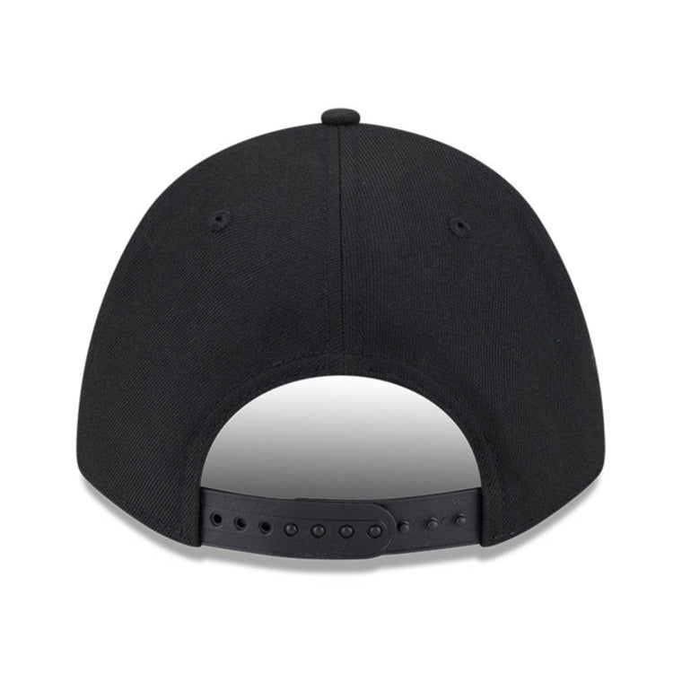 New Era 9Forty M Crown A Frame Los Angeles Dodgers Snapback Hat - Black | Adjustable Baseball Cap for Men & Women | Perfect for Baseball Games, Streetwear Fashion & Casual Outfits