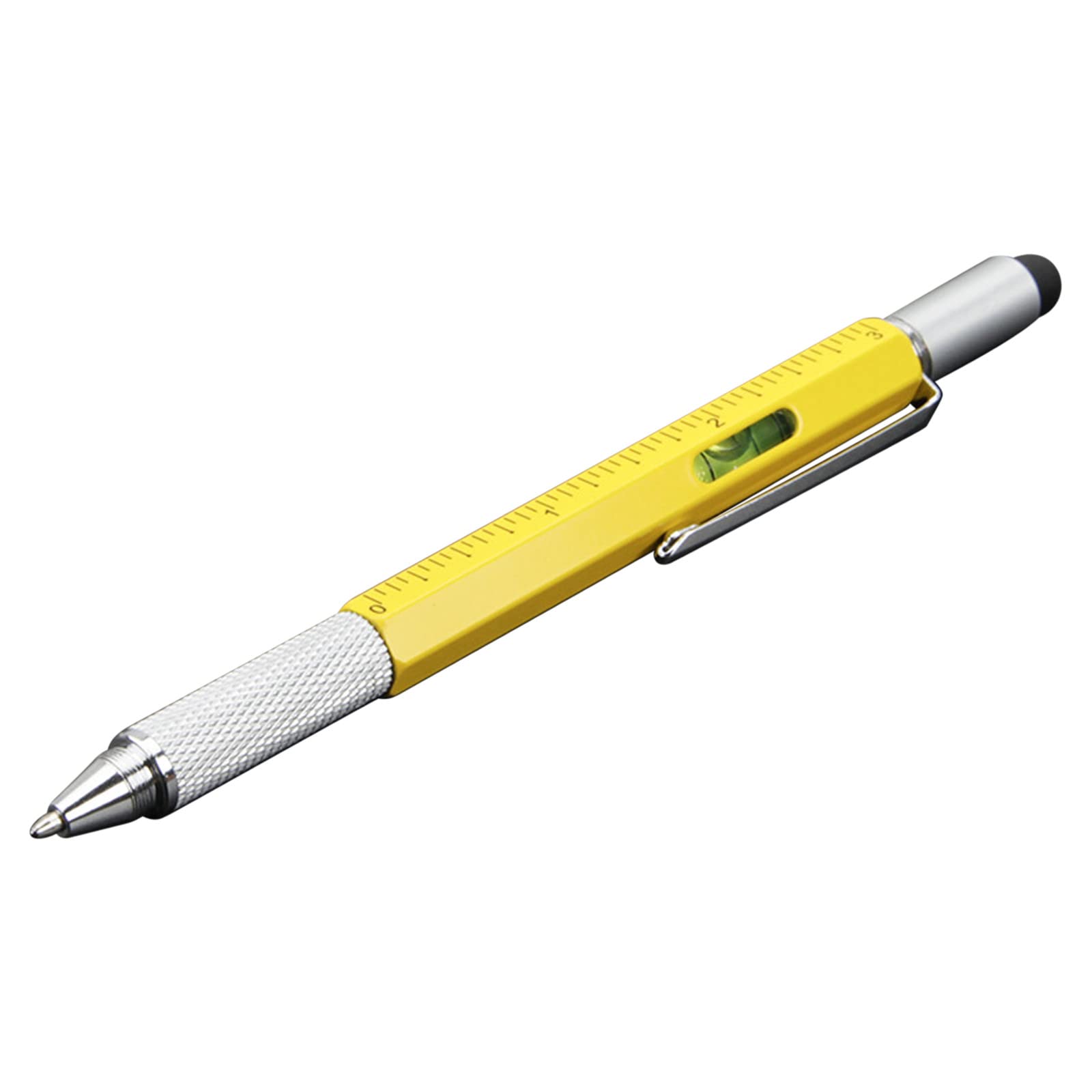 3-in-1 Multi-Function Tool Pen with Phillips Screwdriver, Level Gauge & Capacitance Tester - 6 Essential Tools in 1 Compact Design for DIY, Home Repair & Office Use
