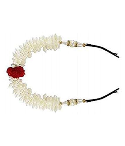 Staila Gajra for Women - Elegant Floral Hair Accessory for Weddings, Parties & Special Occasions