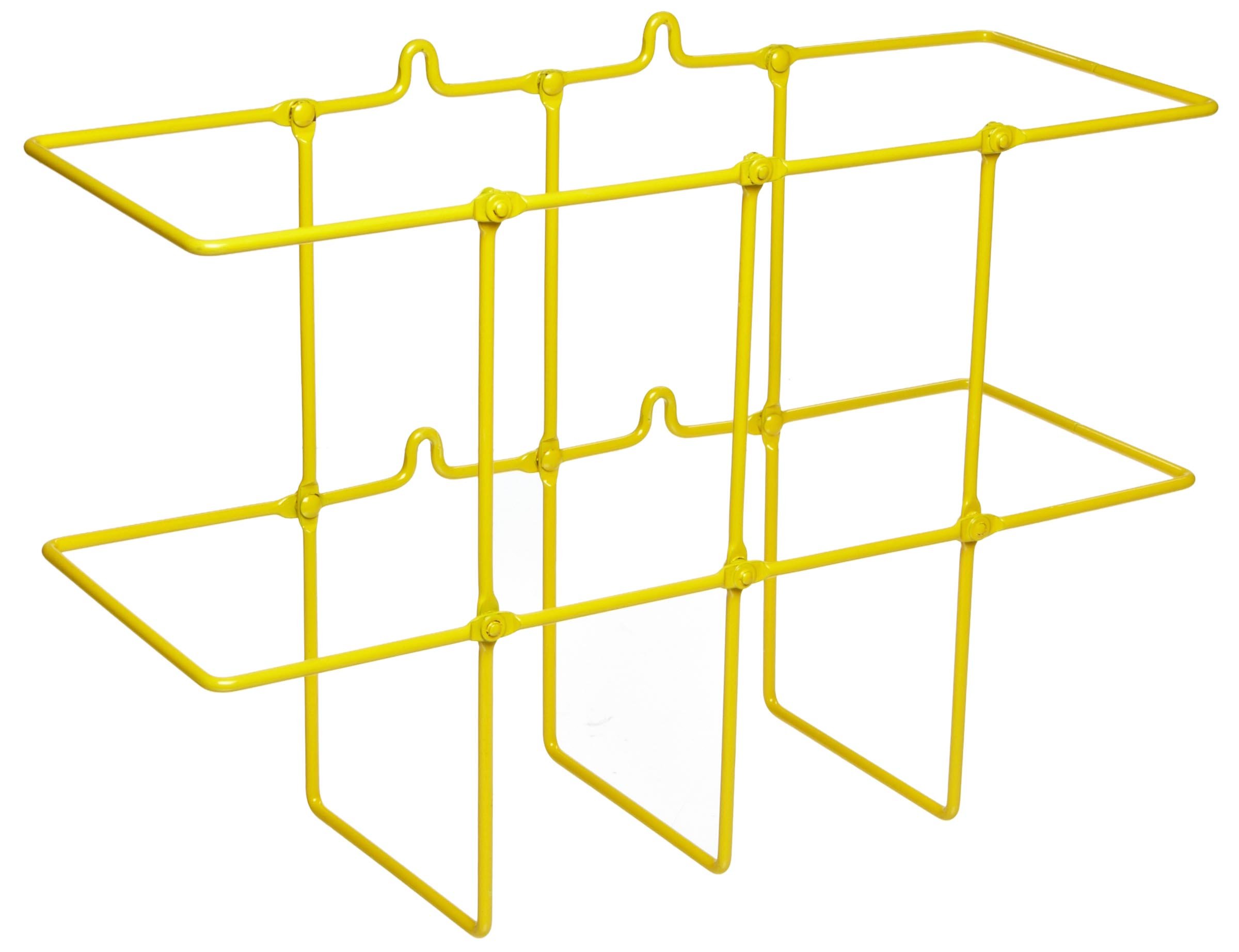 Brady 2014 Yellow PVC Coated Steel Binder Holders - Durable Document Organizers for Office, School & Home Filing Systems