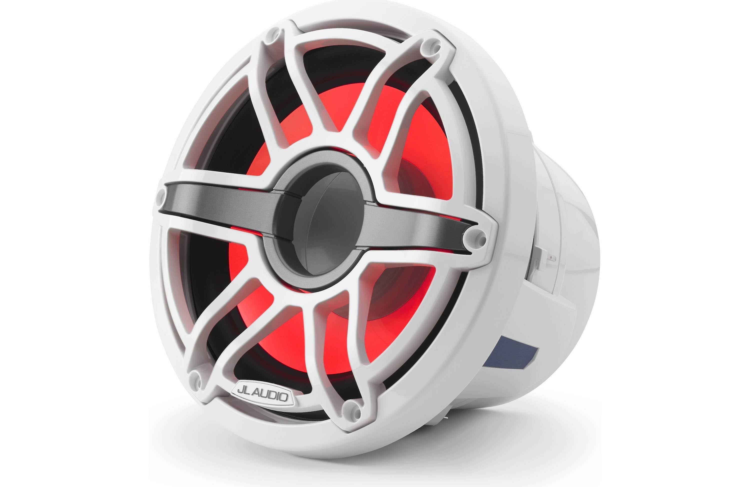 JL Audio M6 Series 8-Inch 8W Single 4 Ohm Marine Subwoofer - High-Performance Waterproof Boat Audio System for Bass Enhancement | Perfect for Marine, Yacht, and Watercraft Sound Systems