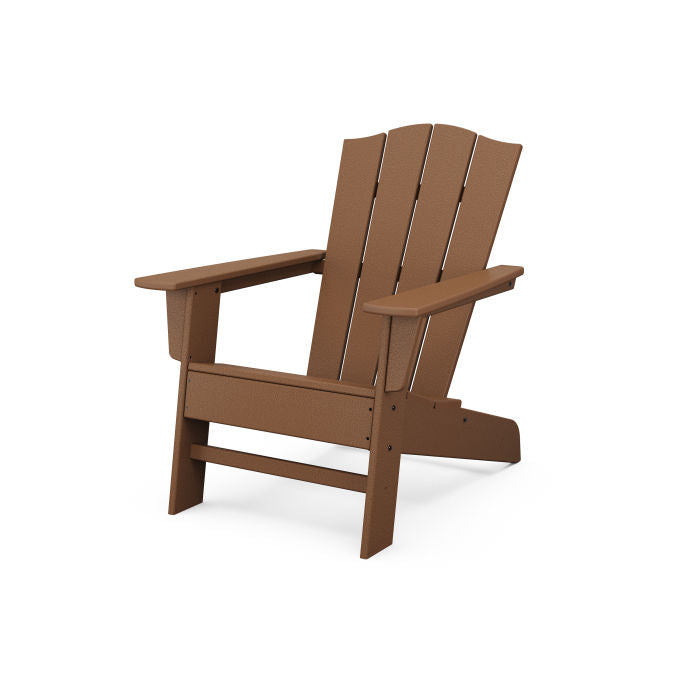 POLYWOOD Crest Chair - Durable Outdoor Adirondack Chair for Patio, Poolside & Garden - All-Weather Resin Furniture