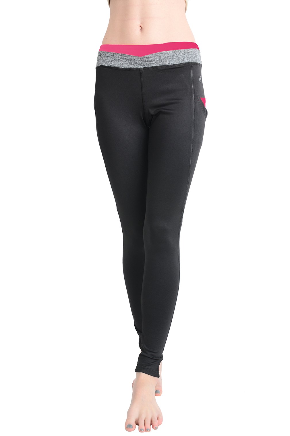 BASICO Women's Cotton Spandex Yoga Pants - High Waisted Workout Leggings for Yoga, Gym, Running & Lounge Wear - Soft Stretchy Comfortable Casual Athletic Pants
