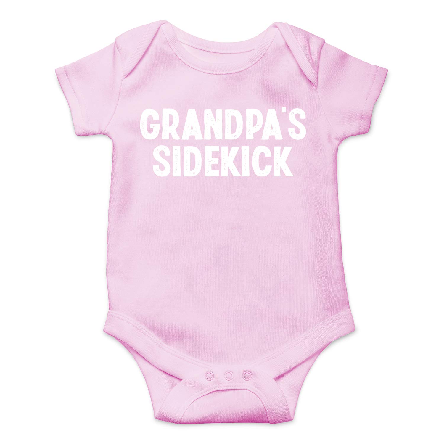 Funny Baby Essentials Bodysuit - Cute Newborn Outfit for Boys & Girls - Grandpa's Sidekick Baby Clothes | Perfect for Family Photos, First Outings & Special Occasions