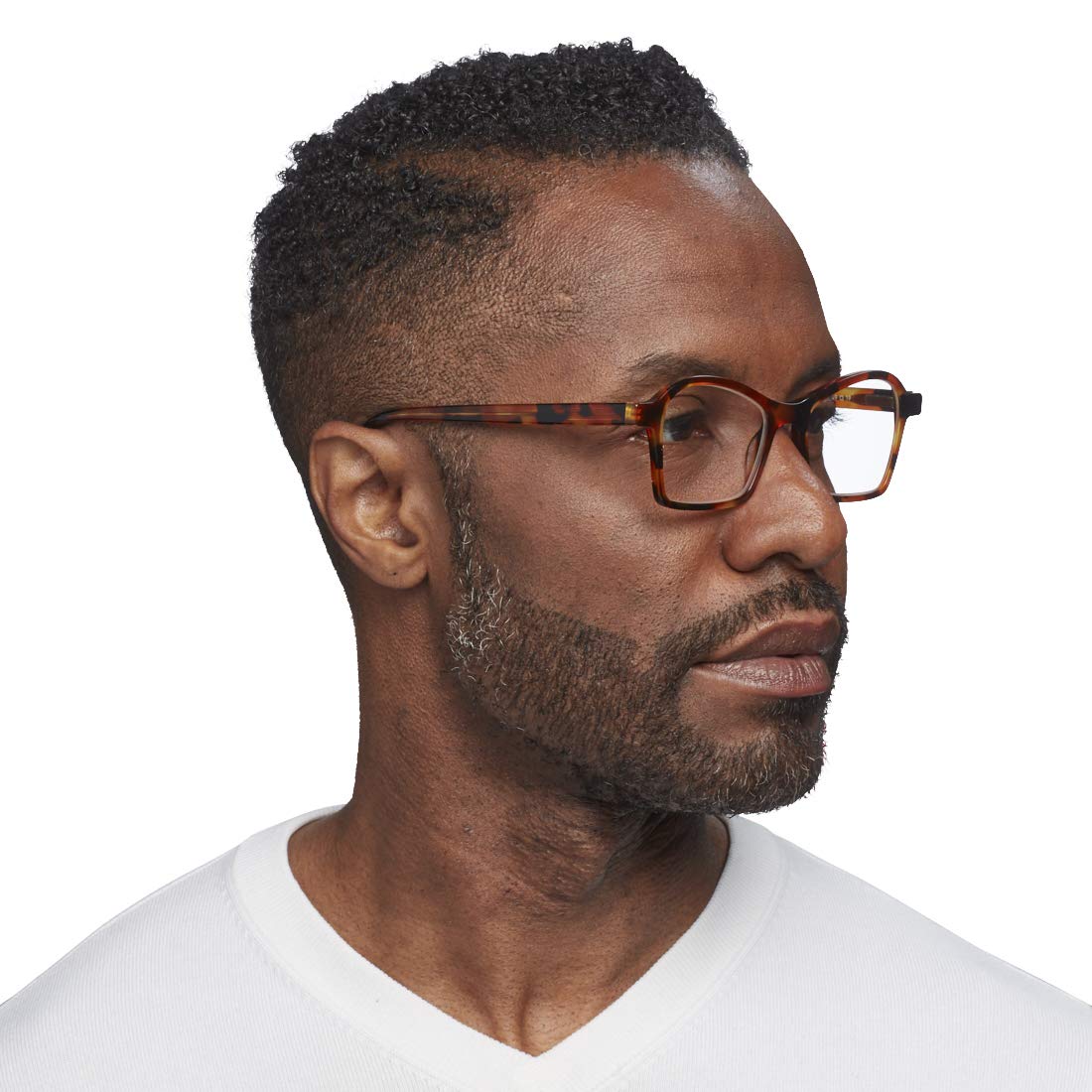 Eyebobs Sparkler Unisex Premium Reading Glasses for Men & Women | Square Frame Readers | Perfect for Office, Reading & Computer Work