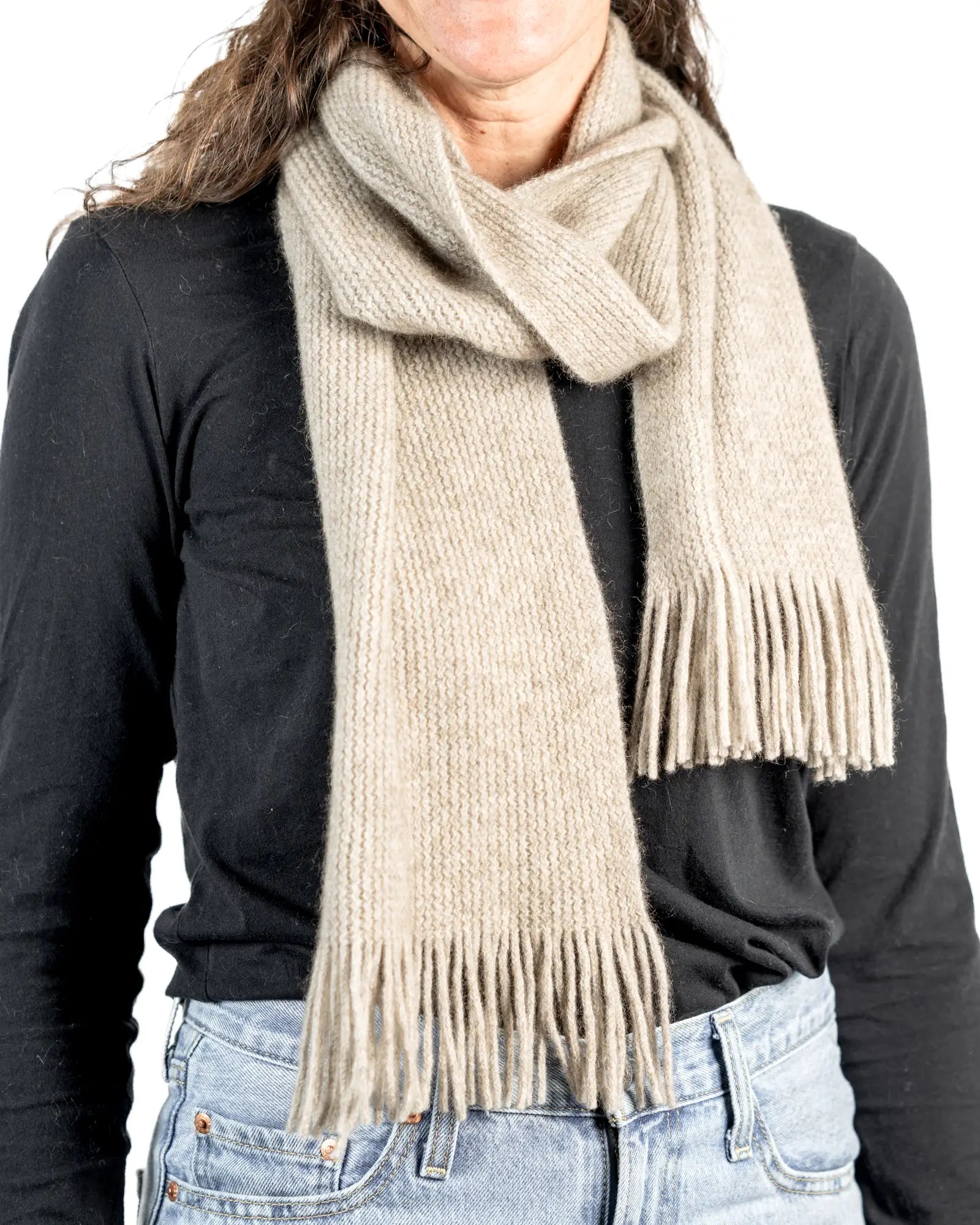 Natural Possum Merino Wool Scarf - Soft & Warm Winter Accessory for Men & Women - Perfect for Cold Weather, Outdoor Activities & Fashion