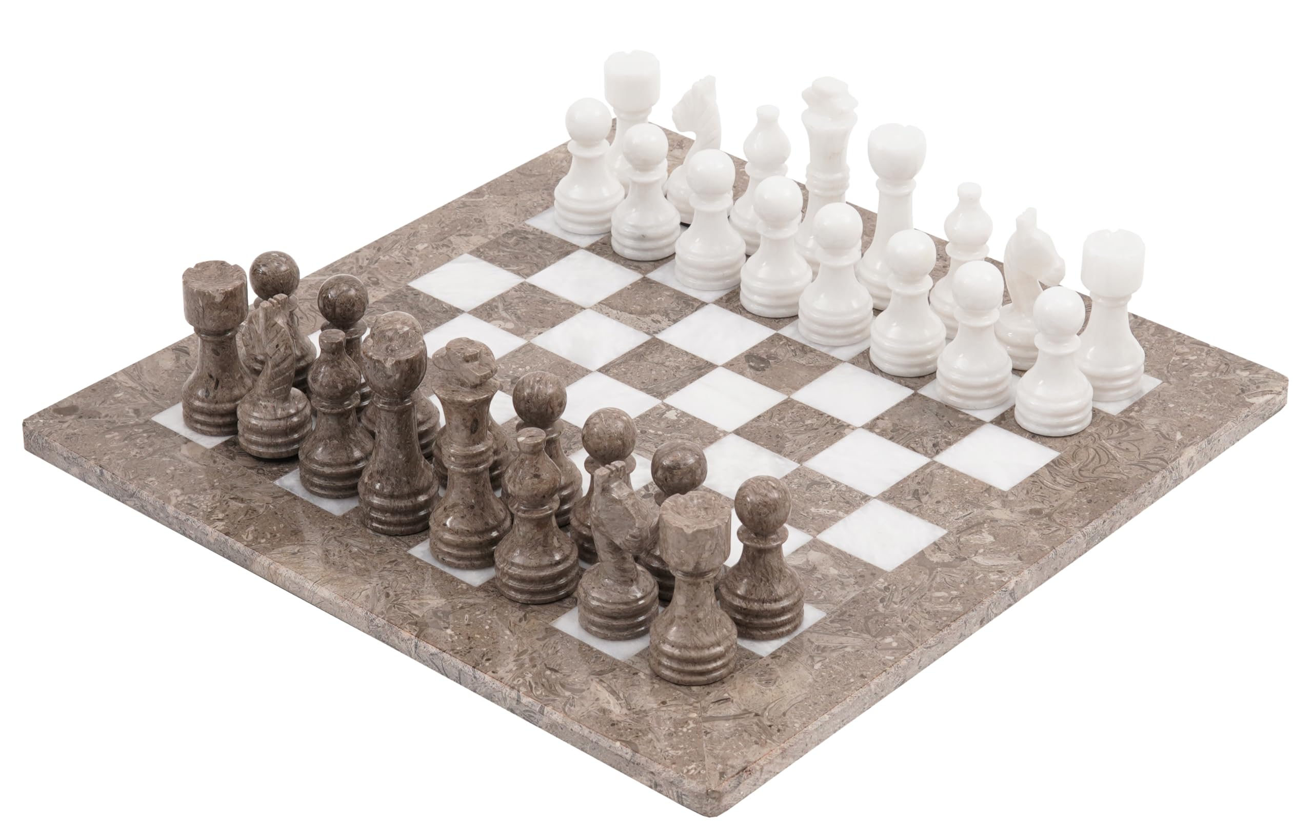 Premium Handmade Marble Chess Set - 15