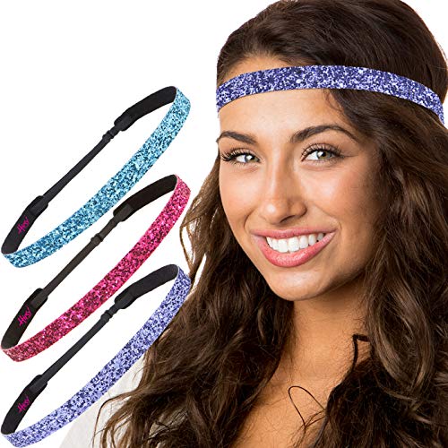 Bling Glitter Skinny Purple/Hot Pink/Teal