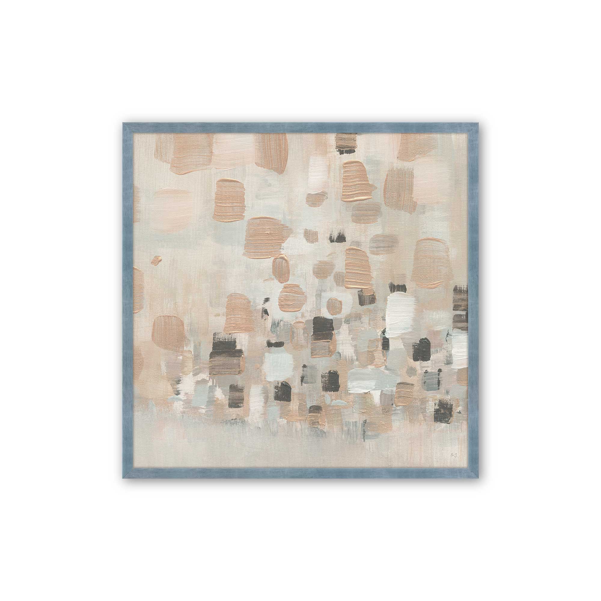 Earthen Harmony Abstract Print Wall Art - Modern Boho Home Decor for Living Room, Bedroom & Office