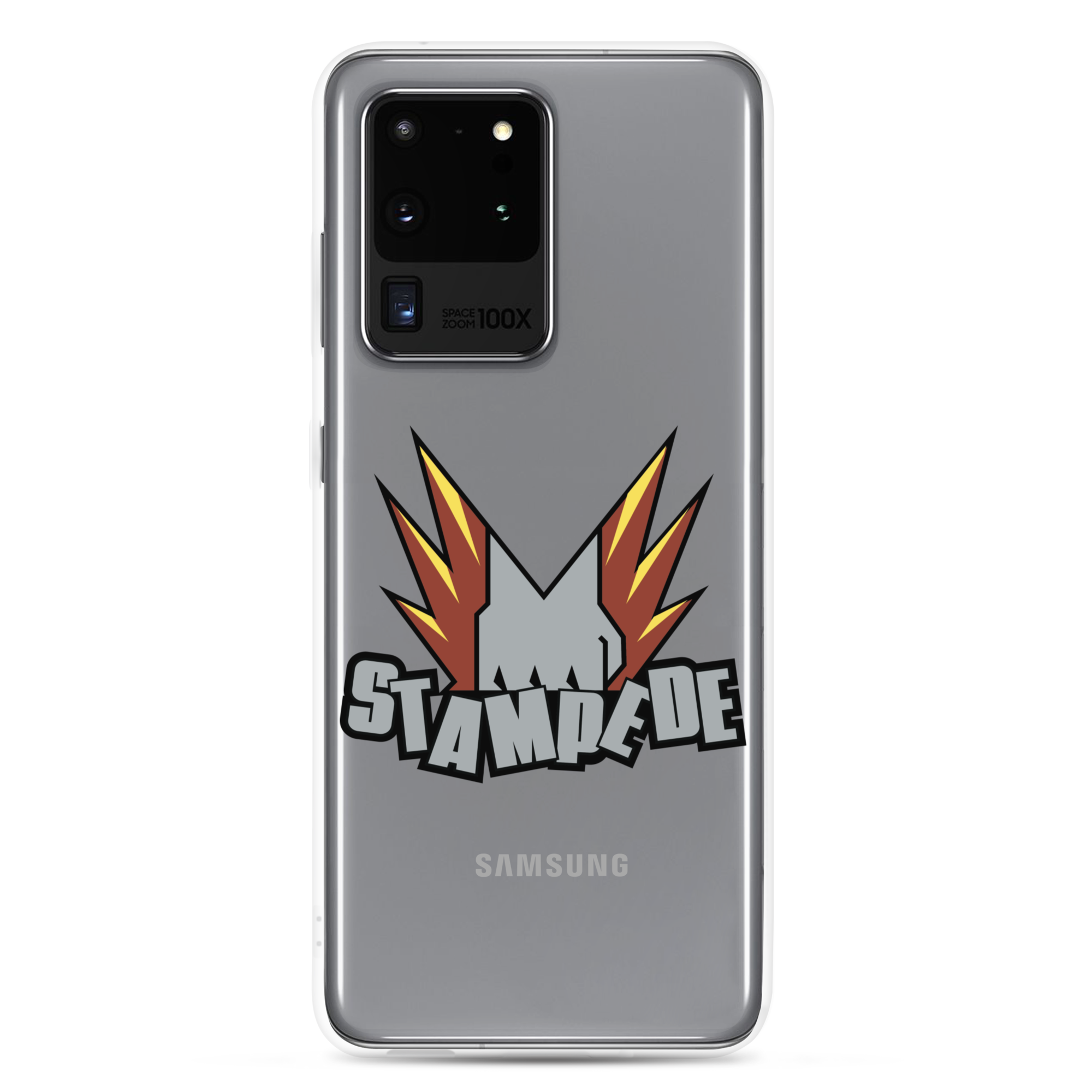 Zoo Jitsu Fighters Stampede Clear Protective Case for Samsung Galaxy - Durable Slim Cover for Everyday Use & Gaming Enthusiasts