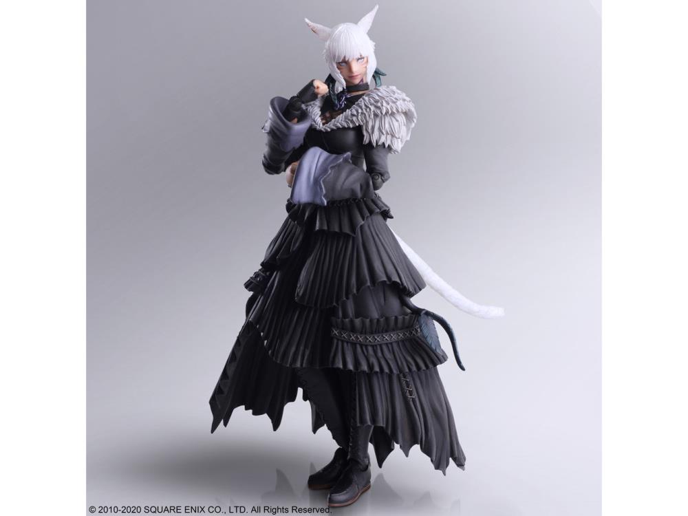 Bring Arts Final Fantasy XIV Y'shtola Action Figure - Square Enix Collectible Anime Figure for Display & Gaming Room Decor - Perfect for FFXIV Fans & Anime Collectors